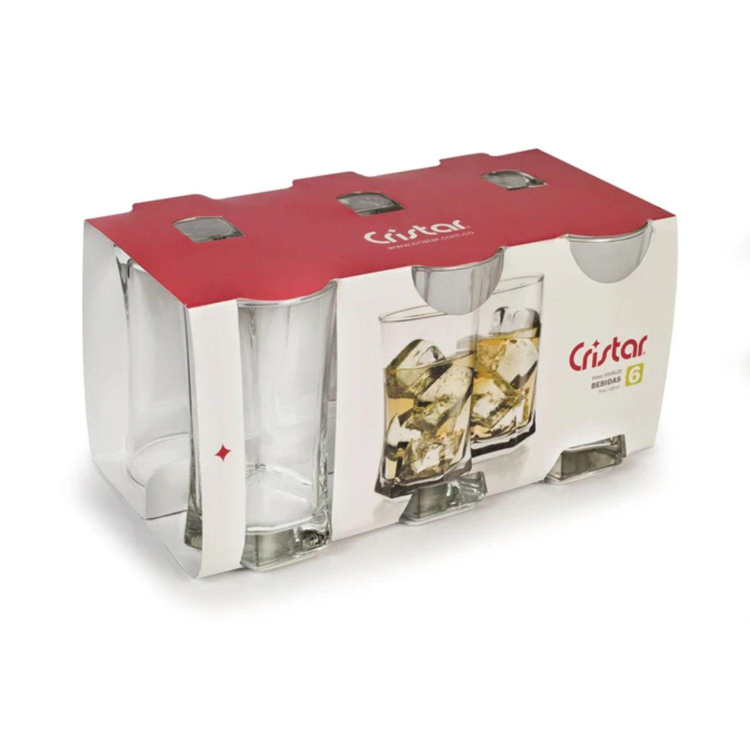 Display 6 Vasos Altos Modelo Vivaldi 332mL Para Tragos Agua-3