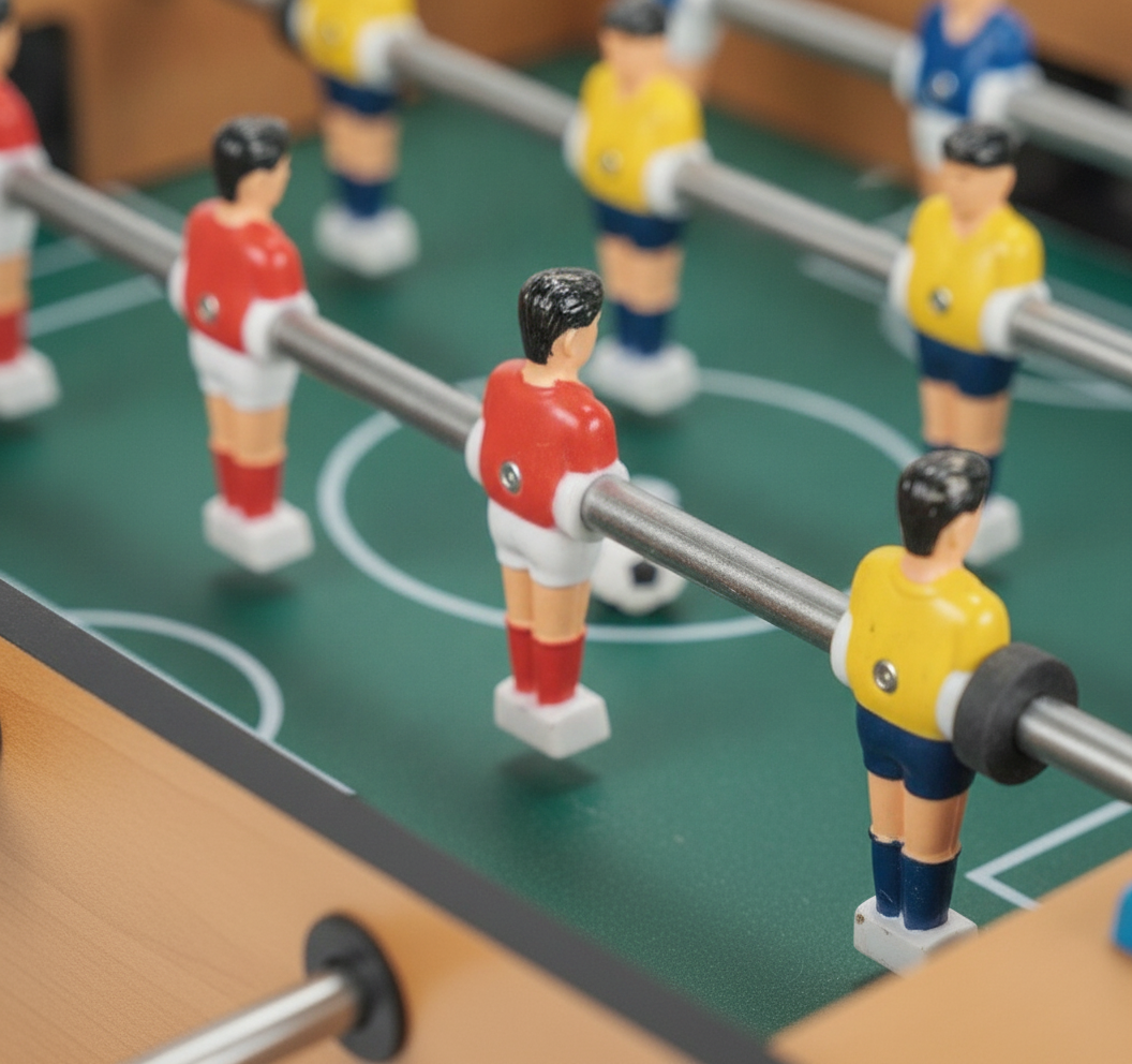 Taca Taca Mini Madera Futbolito Mesa 51cm Niños Familia-1