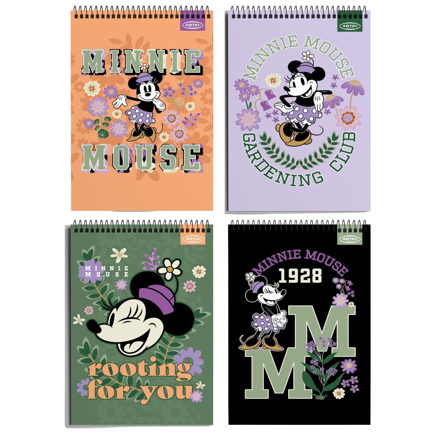 Pack 6 Cuadernos Diseño Vintage Personajes Dibujos Animados-0