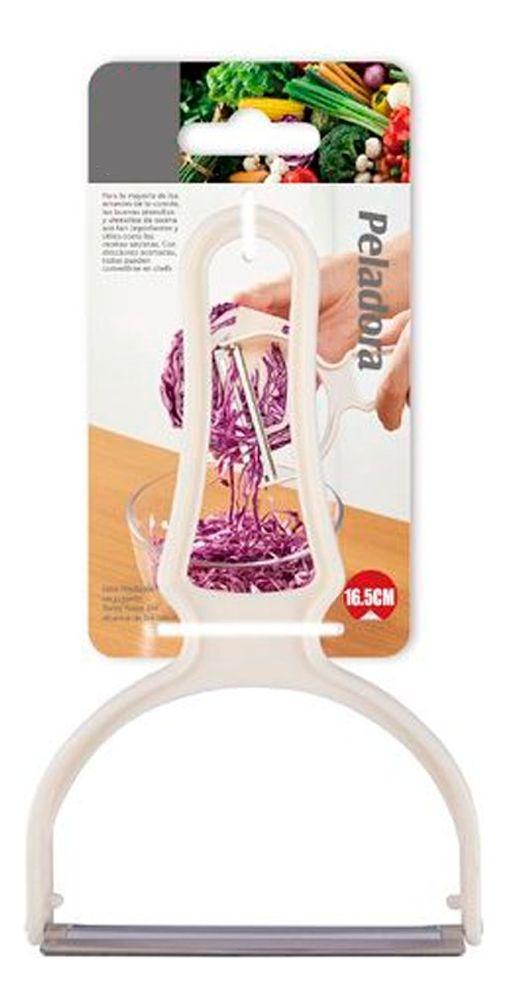 Pelador Rebanador Repollo Verduras 16 Cm Plastico Cocina-0