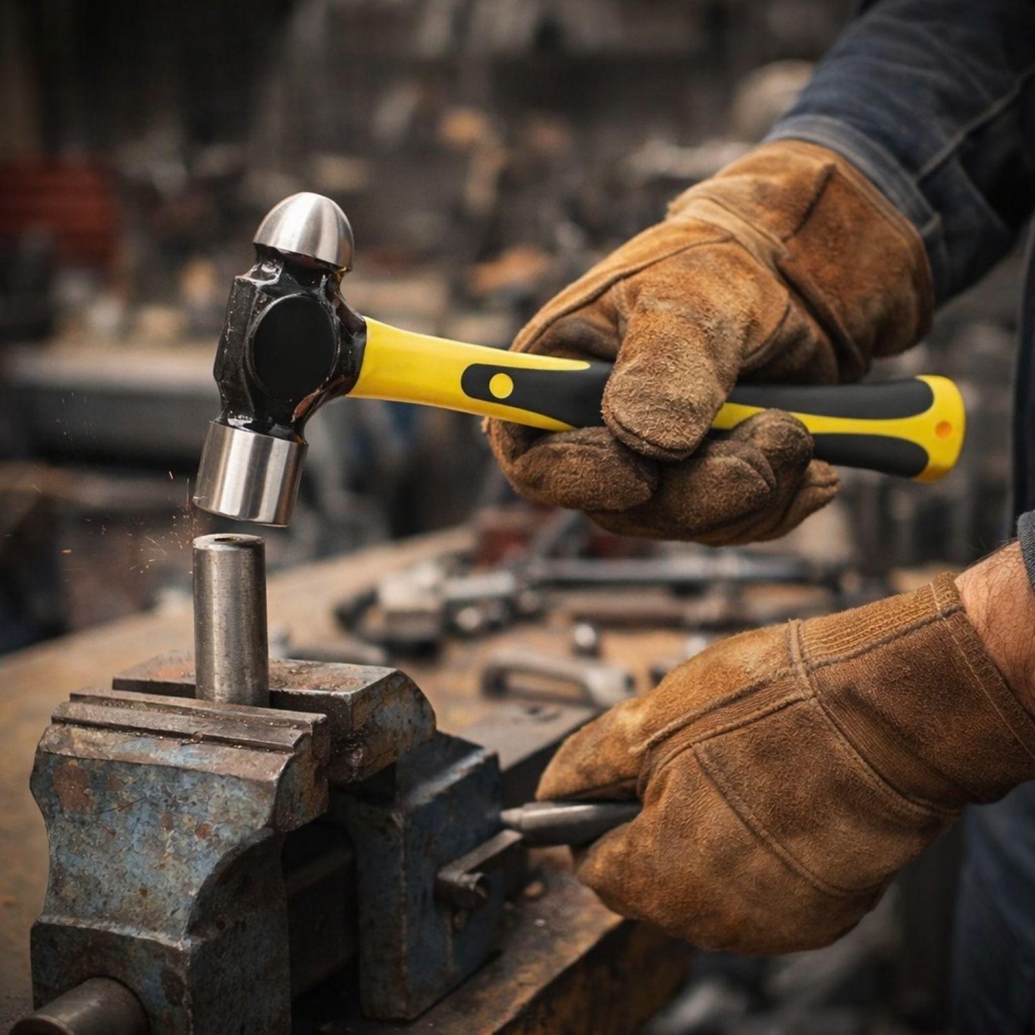 Martillo Mango Silicona 2 Lbs Herramientas Construcción-2