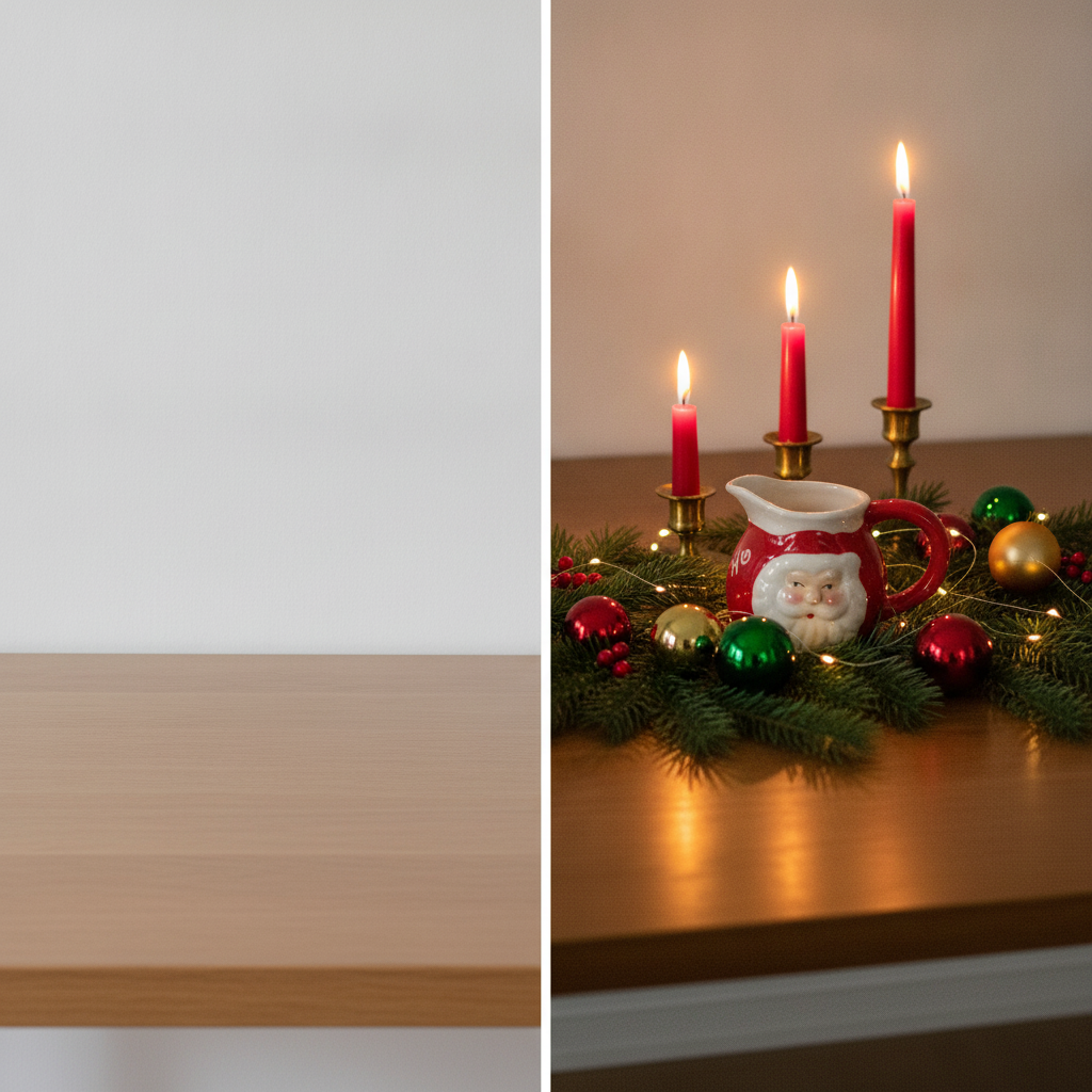 Jarra Ceramica Navideña Viejito Pascuero Lechera-8