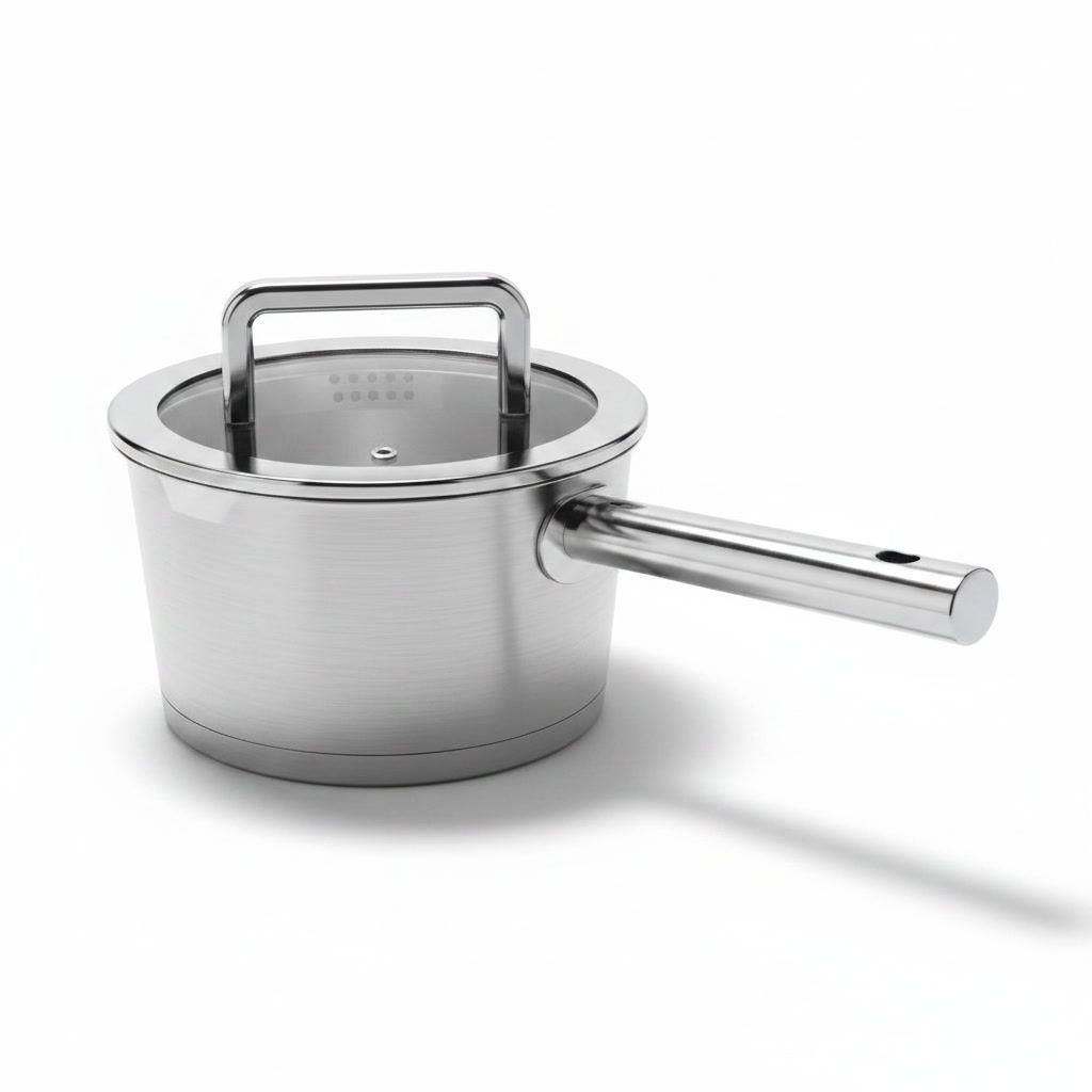 Cazo Acero Inoxidable 16cm Wens Tapa Colador Inducción-0