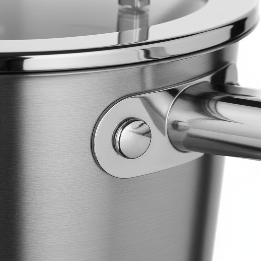 Cazo Acero Inoxidable 16cm Wens Tapa Colador Inducción-2