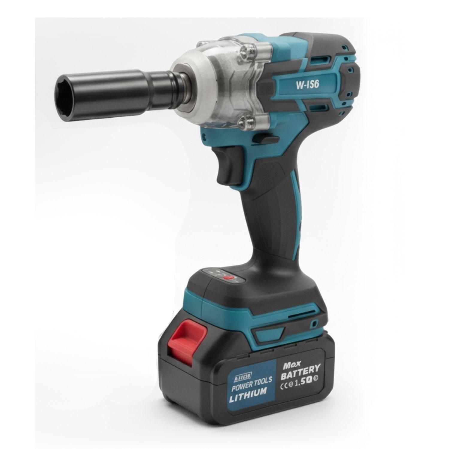 Taladro Destornillador Impacto 2 Baterias Maletin-1