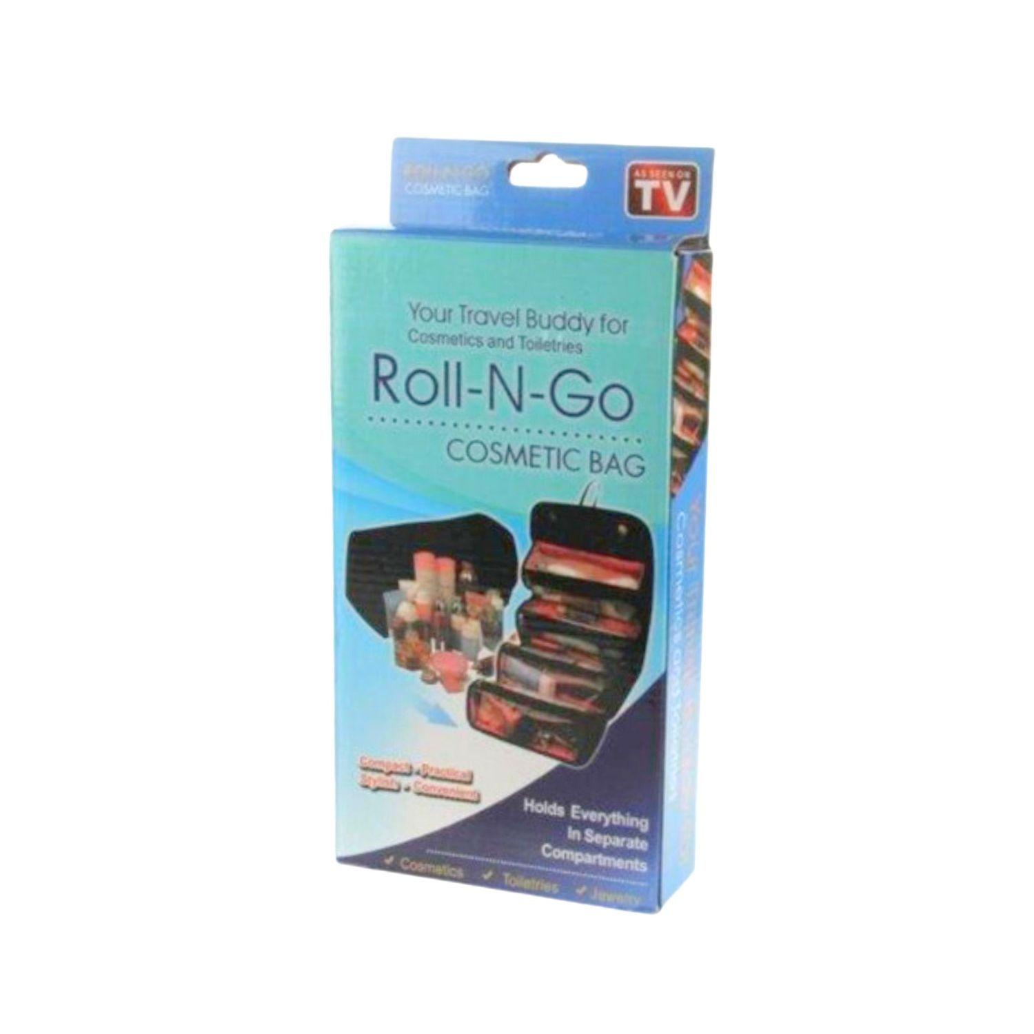 Estuche Organizador Maquillaje Cosméticos Viajes 24cm-3