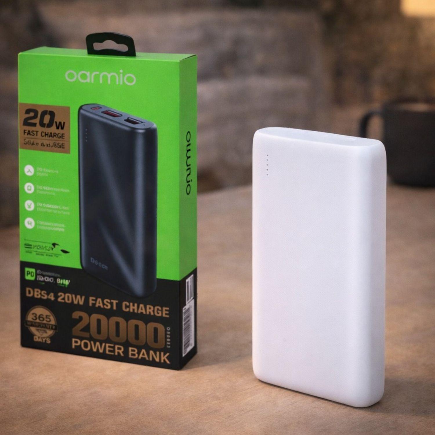 Batería Externa Power Bank 20000 Mah Blanco Powerbank-3