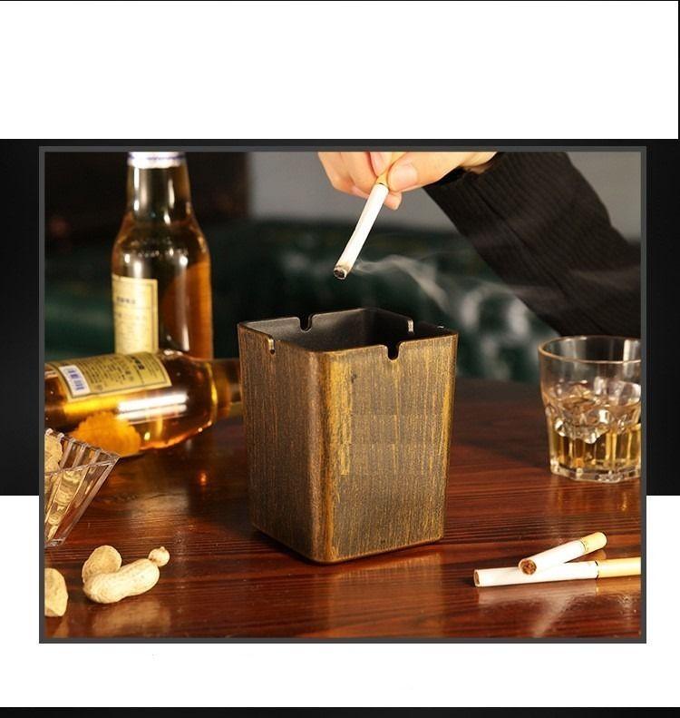 Cenicero Abs + Pvc Cigarros Bares Restaurantes Hogar-1