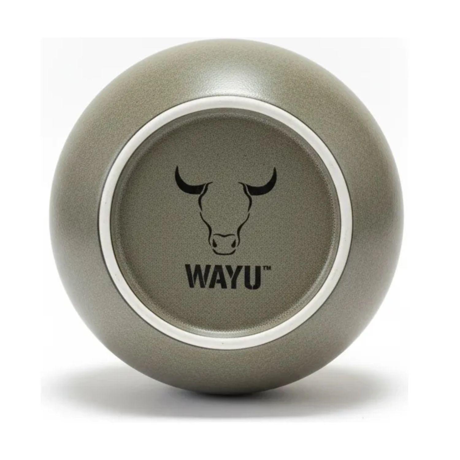 Cenicero Ceramica Redondo Decorativo Mesa Wayu Esférico-2