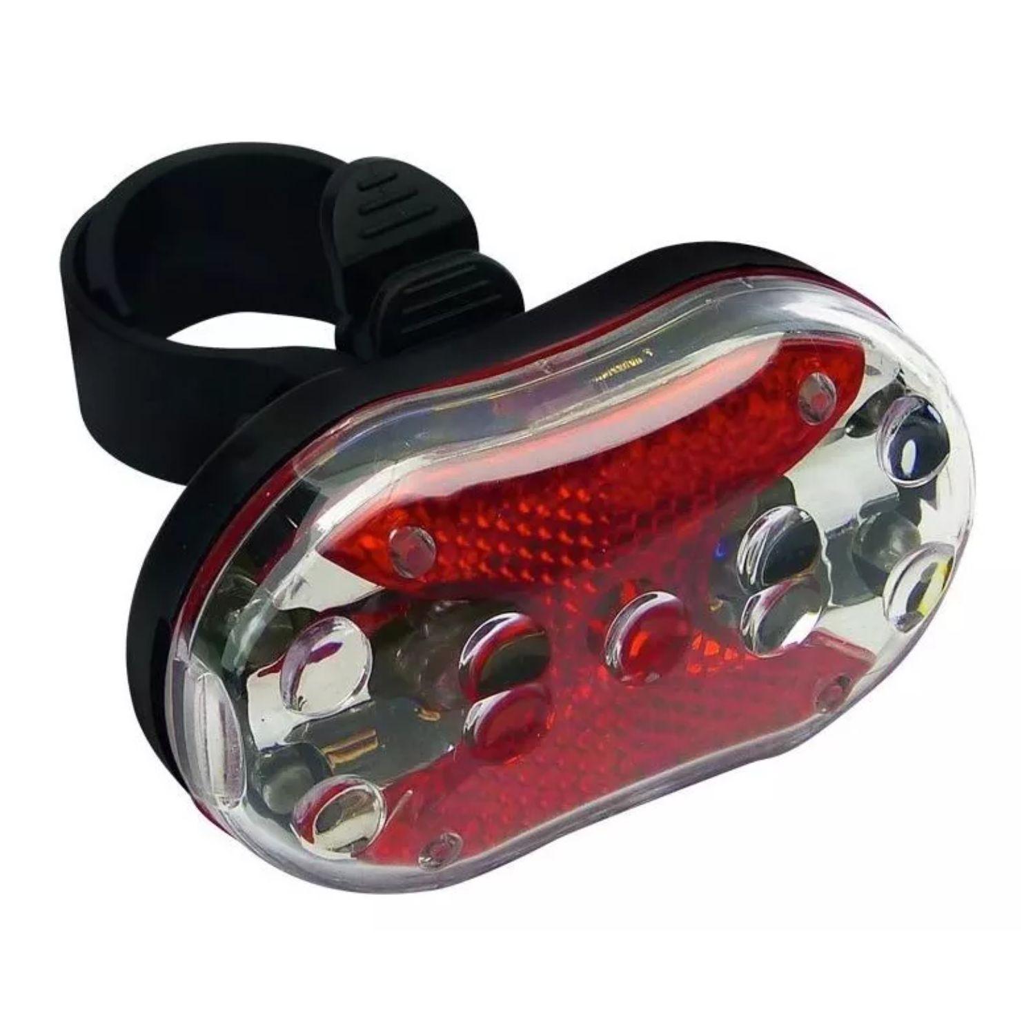 Luz LED Bicicleta Rechargeable Seguridad BD208-0