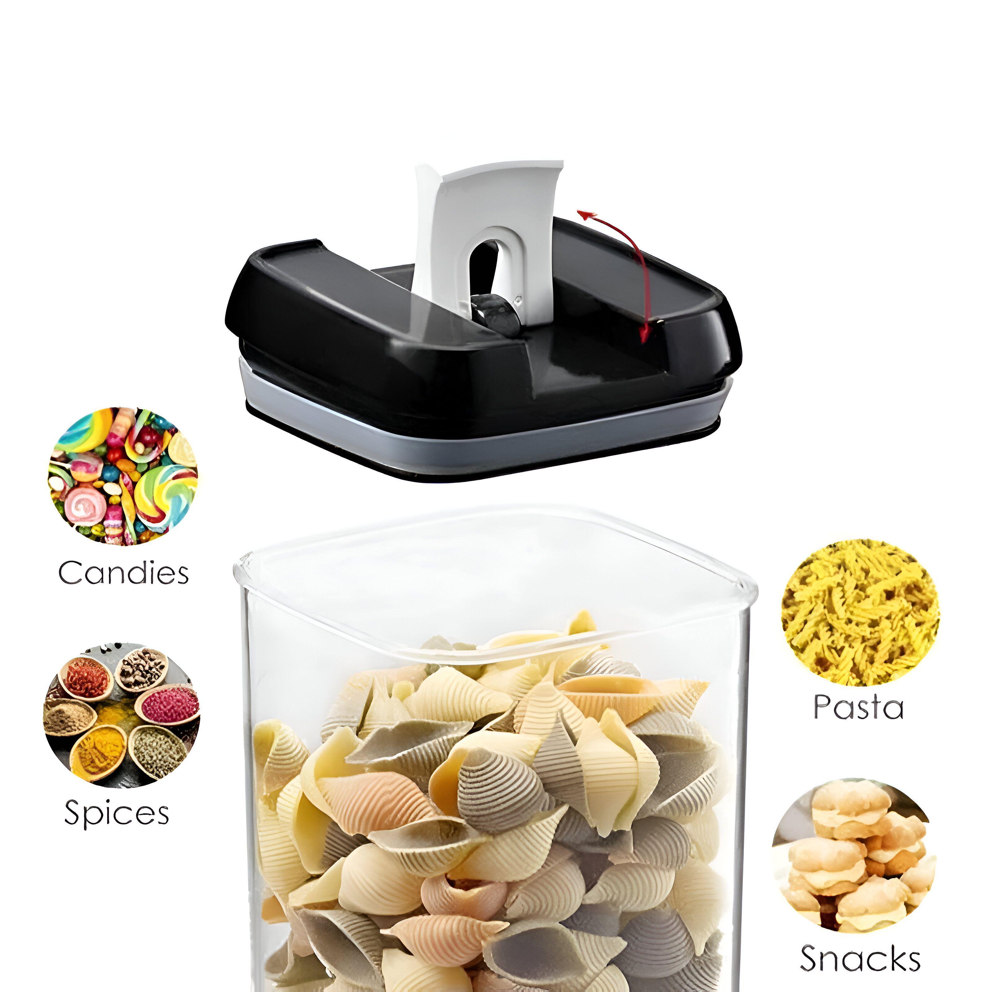 Set De 7 Contenedores Hermeticos De Plastico Cocina Despensa-3