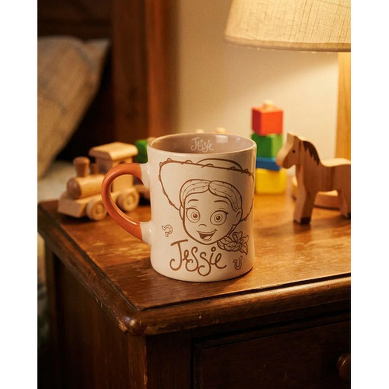 Mug Tazon Jessie Toy Story 5 400ml Curvo Ceramico Beige-3