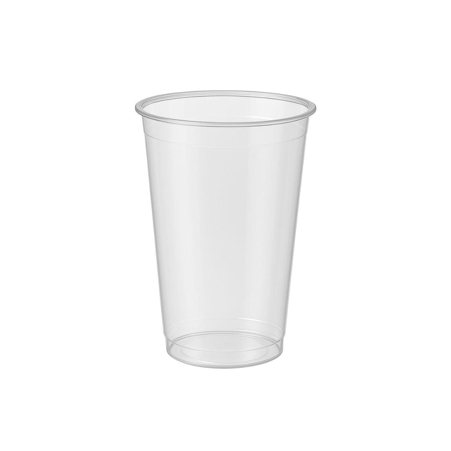 Set 50 Vasos Plastico 500mL Acrilico Desechable Transparente-2