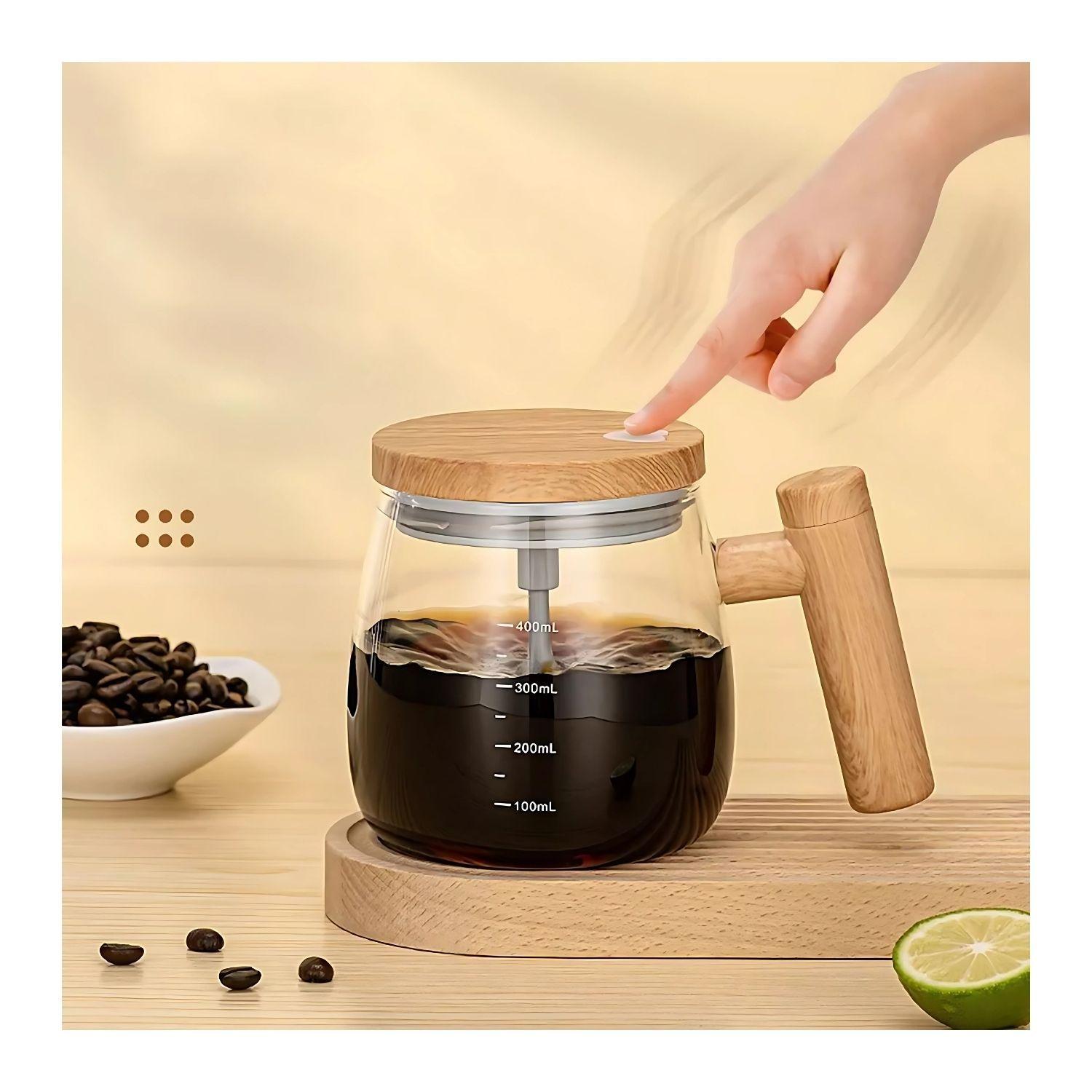 Taza Mug Eléctrico Con Mezclador Automático 400ml Té Café-2