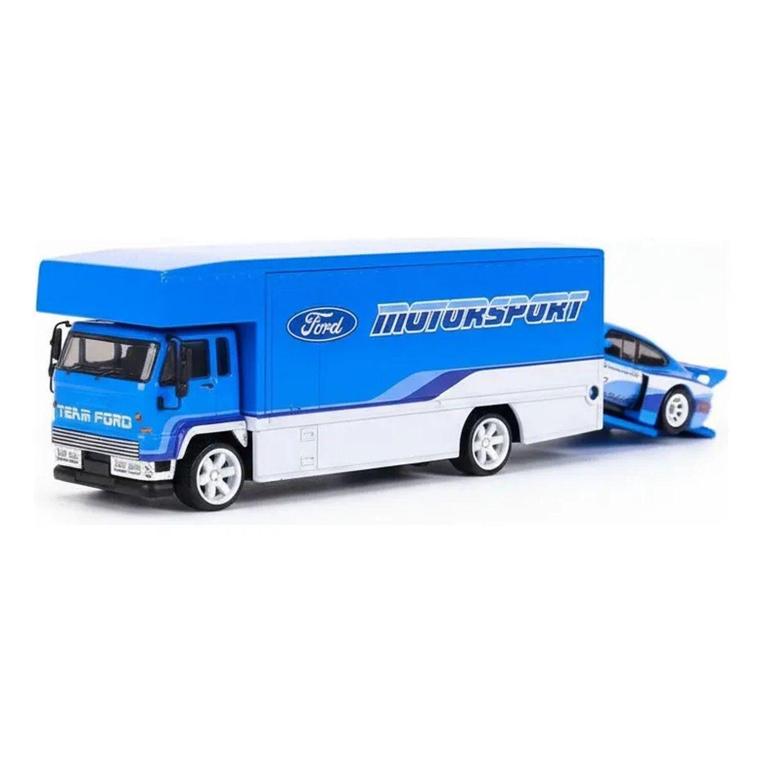 Hot Wheels Transportador Ford Capri Gr5 Team Transport Premium-6