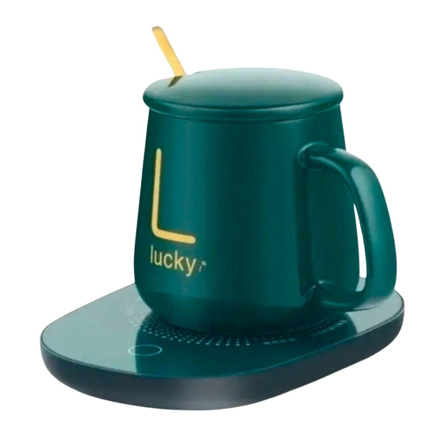 Taza Con Calentador Eléctrico Para Café Té Leche usb-0