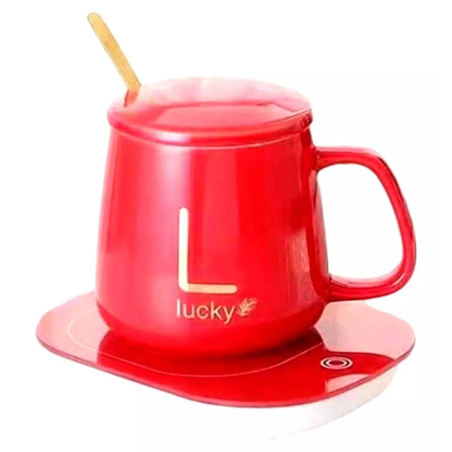 Taza Con Calentador Eléctrico Para Café Té Leche usb-0