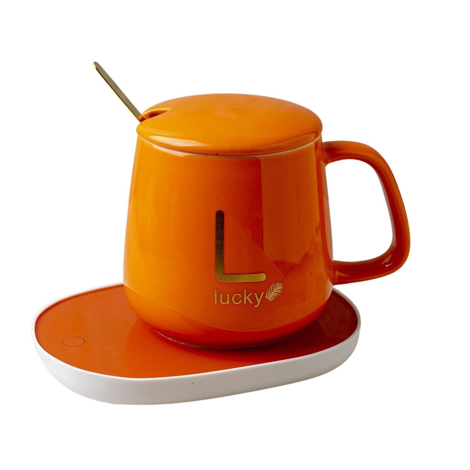 Taza Con Calentador Eléctrico Para Café Té Leche usb-0