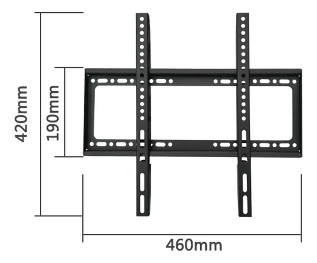 Soporte Pared Lcd Led Plasma Tv Monitor 26 A 63 Pulgadas Color Negro-5