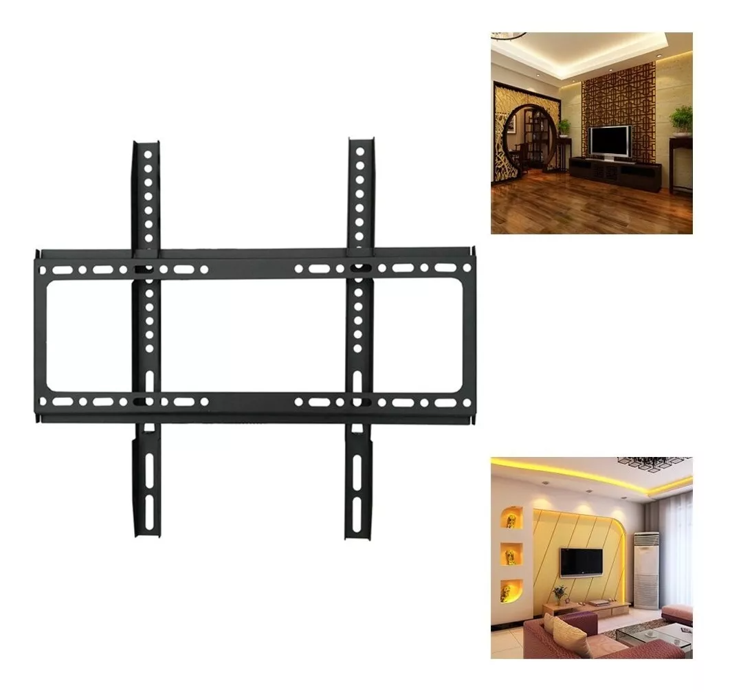 Soporte Pared Lcd Led Plasma Tv Monitor 26 A 63 Pulgadas Color Negro-6