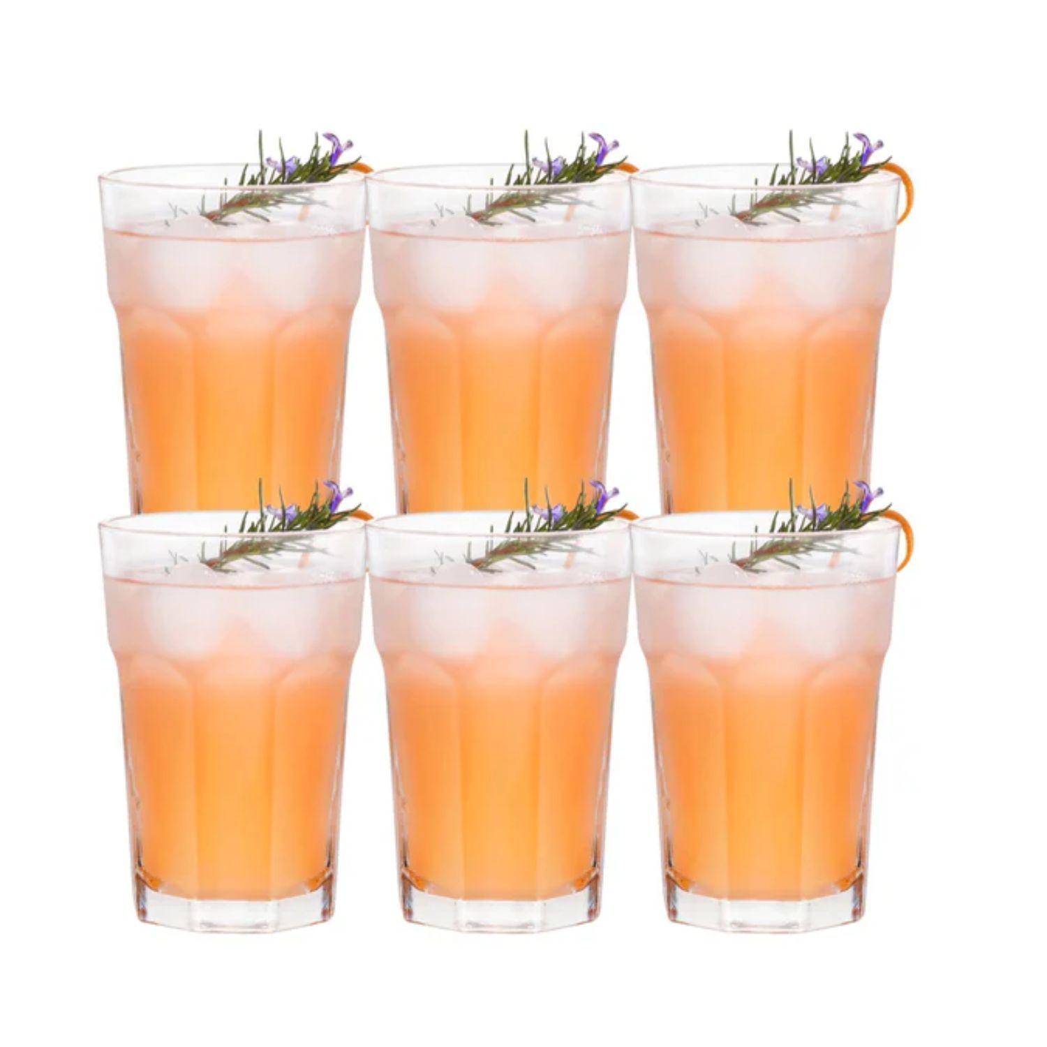 Set 12 Vasos Vidrio 437mL Modelo Chicago Allegra-4