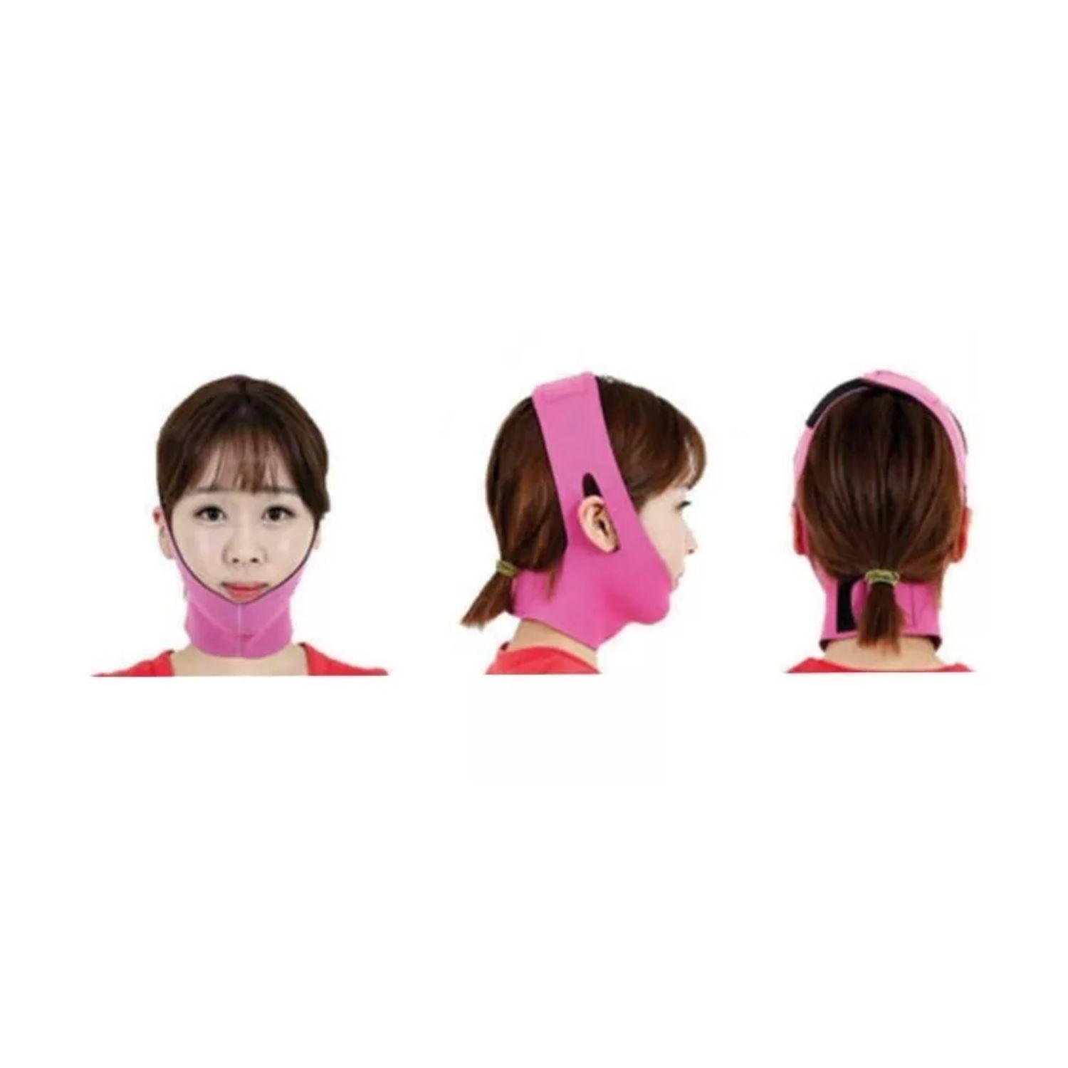 Faja Reductora Papada Anti Arruga Mentonera Mejilla 32cm-3