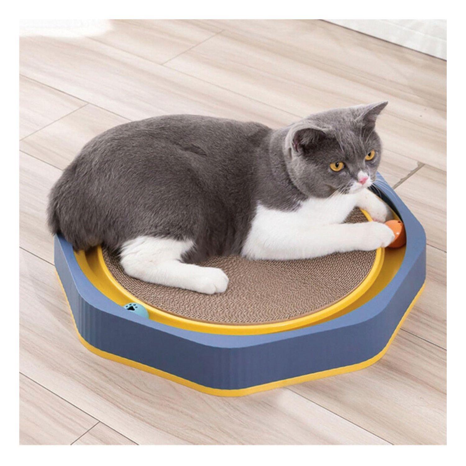 Juguete Rascador Multiusos Con Pelotas Para Gatos Mascotas-2