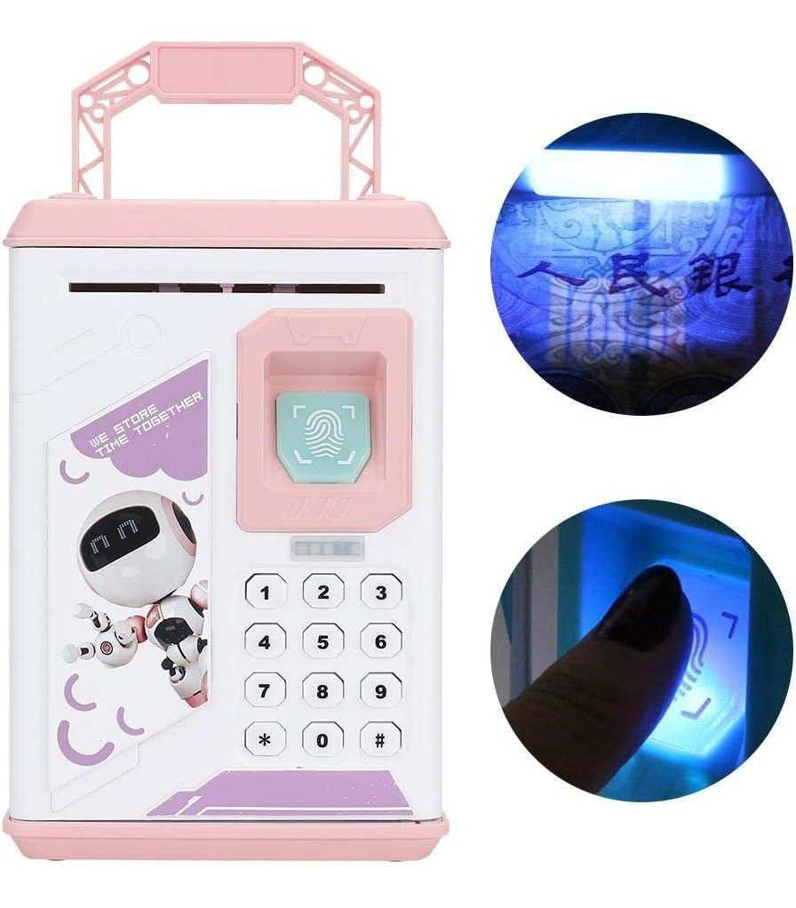 Alcancia Billete Caja Fuete Infantil Clave Para Abrir Puerta-1