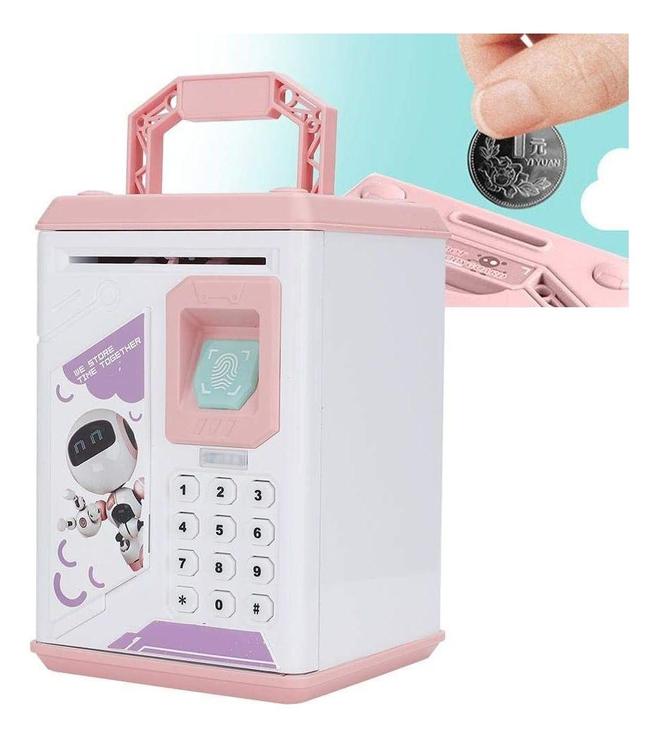 Alcancia Billete Caja Fuete Infantil Clave Para Abrir Puerta-2