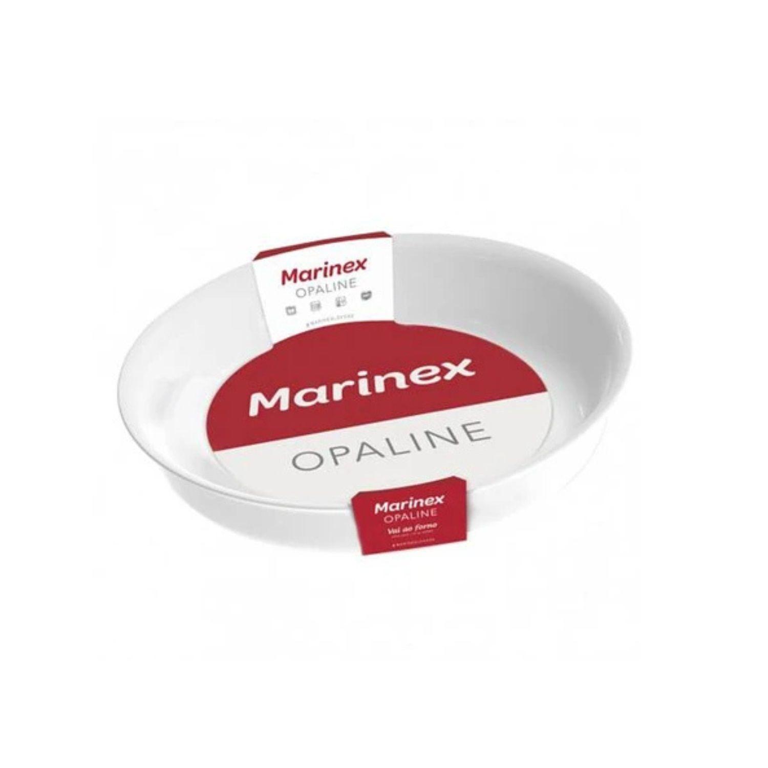 Asadera Opal Redonda Grande Marinex 2Lts Cocina Horno Hogar-2