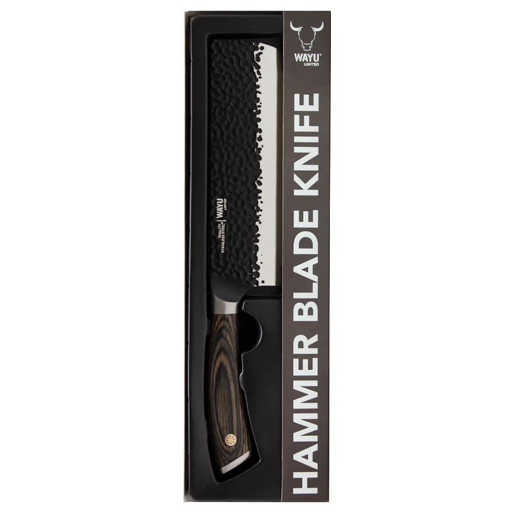 Cuchillo Hacha Hammer Wayu 30cm Revestimiento Antiadherente-3