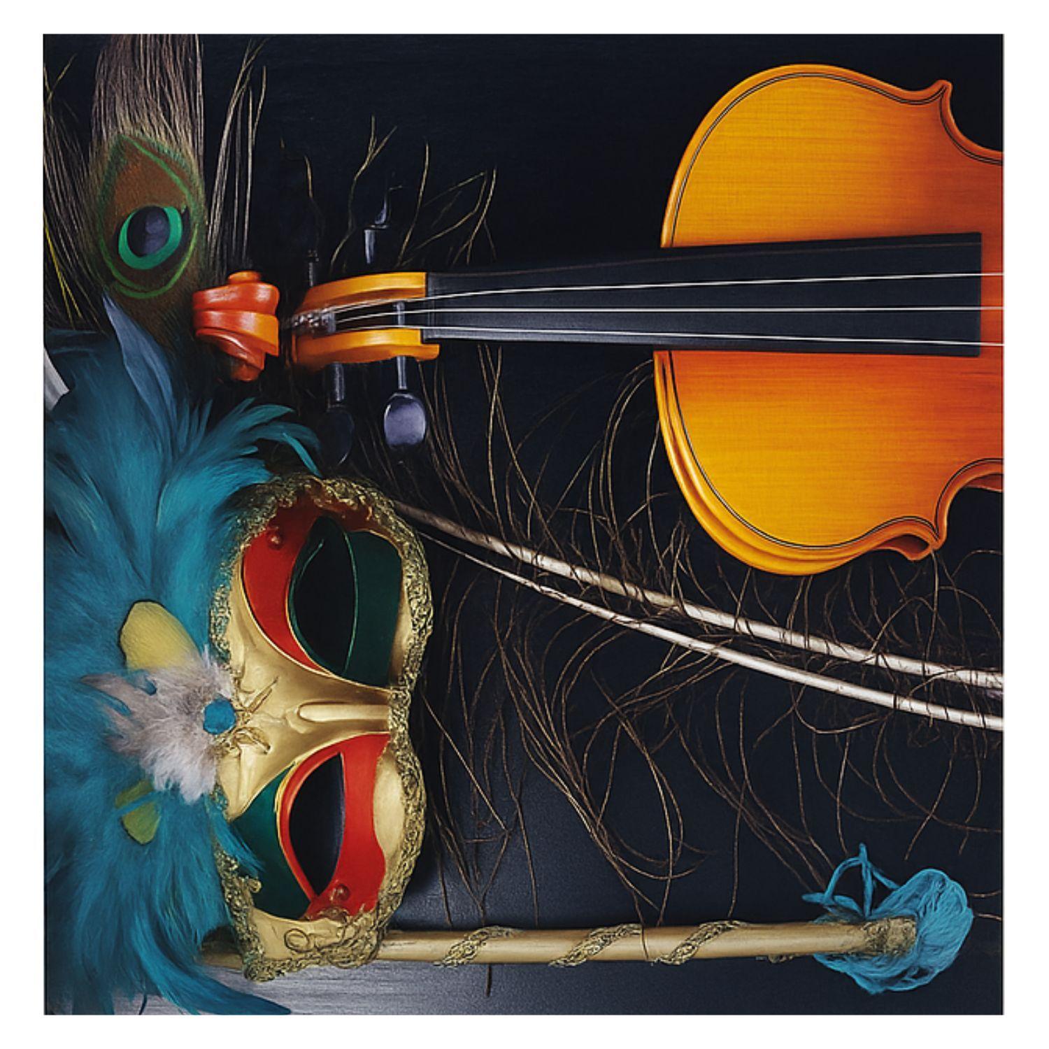 Rompecabezas Puzzle 1000 Piezas Violin Mascara 70x50cm-2