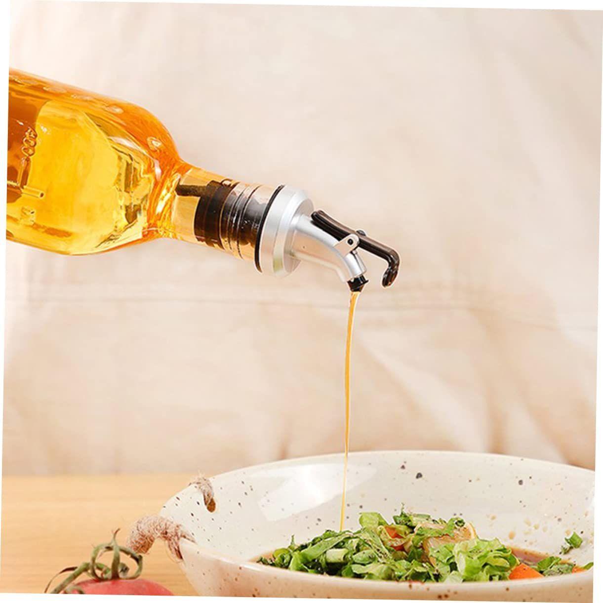 Pack Alcuza 3 Botellas 500mL Aceite Vinagre Soya Cocina-3