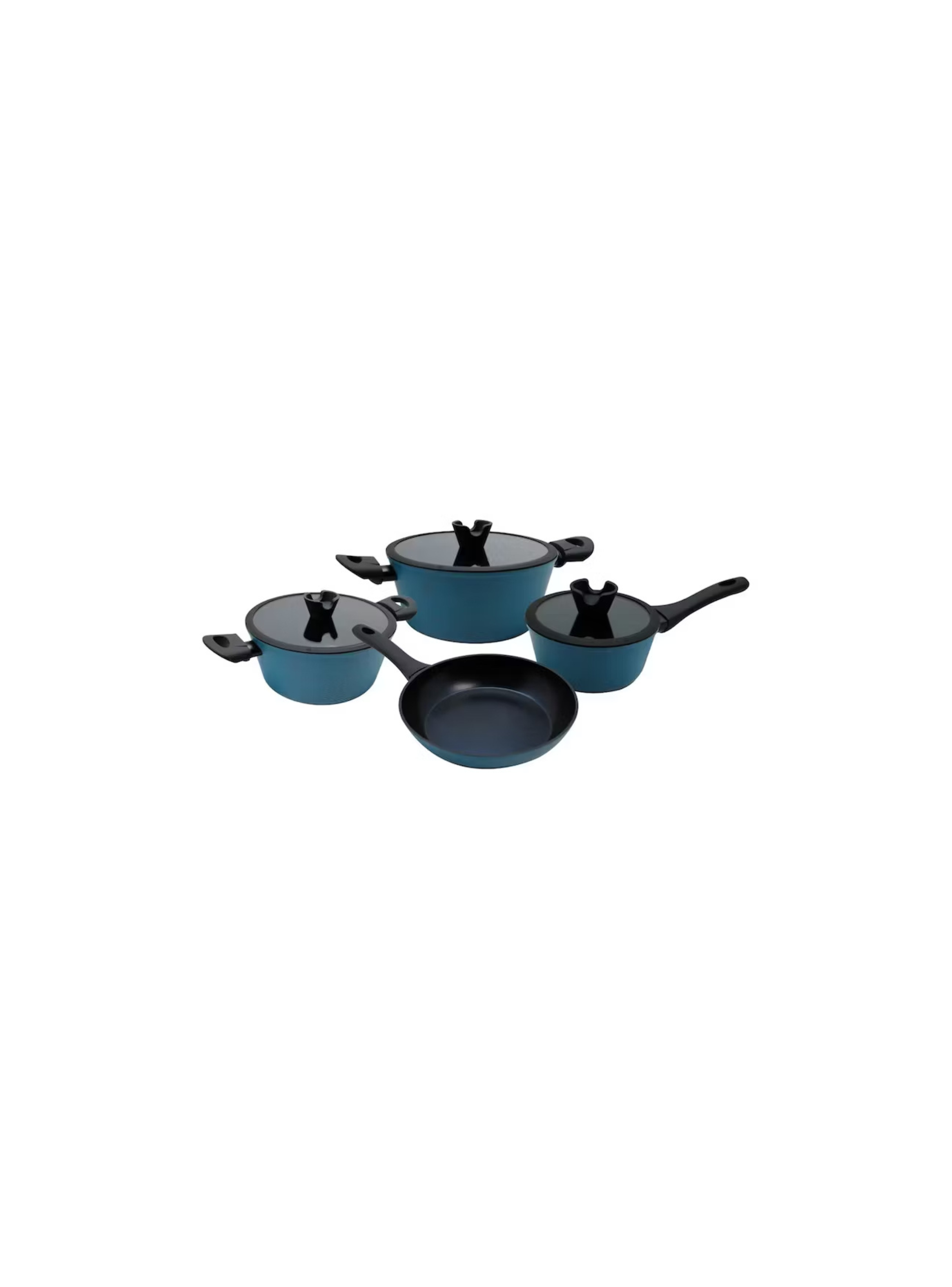 Bateria de cocina  7 piezas Antiadherente Diamond Keep-0
