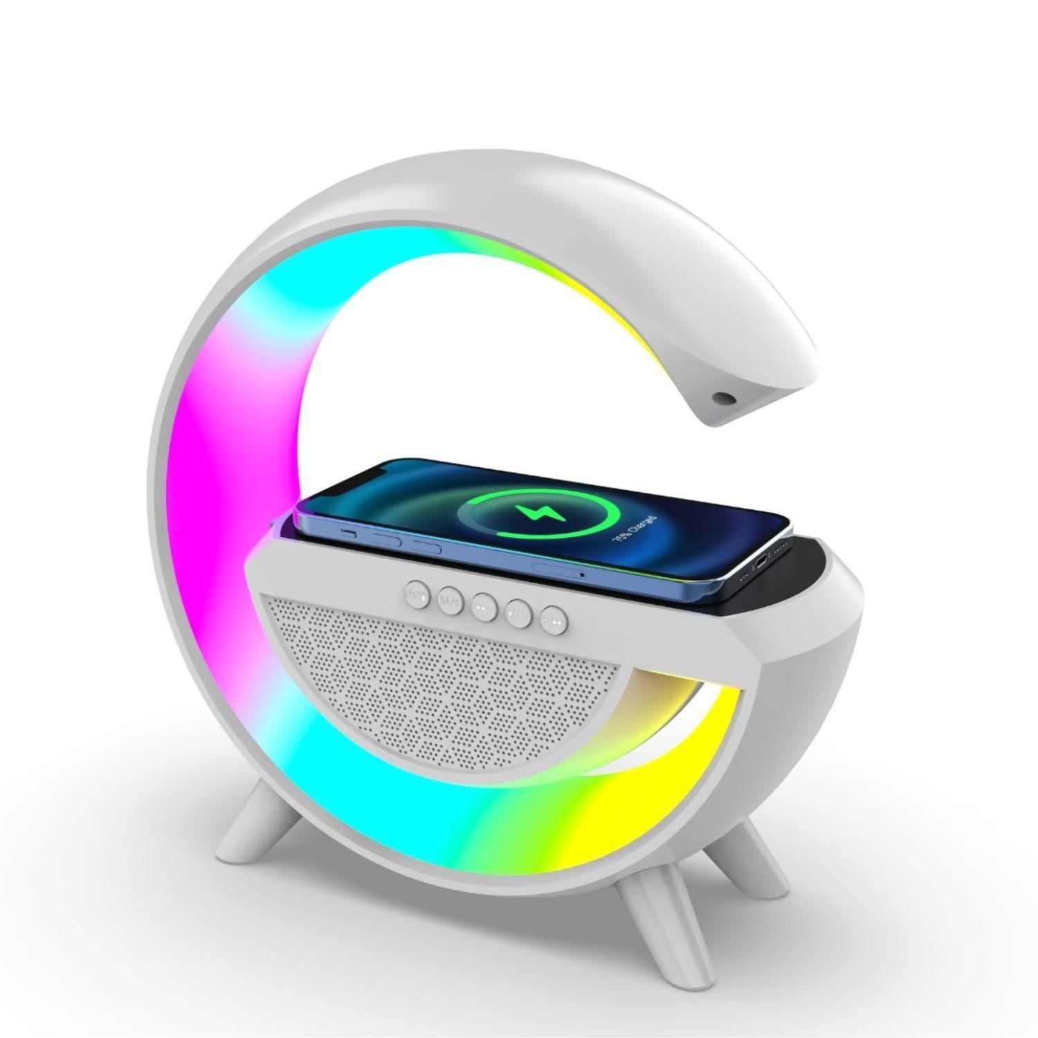 Lámpara De Mesa Inteligente Altavoz Bluetooth Usb Bt-0