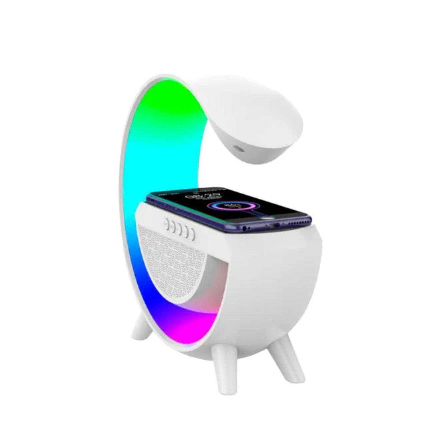 Lámpara De Mesa Inteligente Altavoz Bluetooth Usb Bt-1