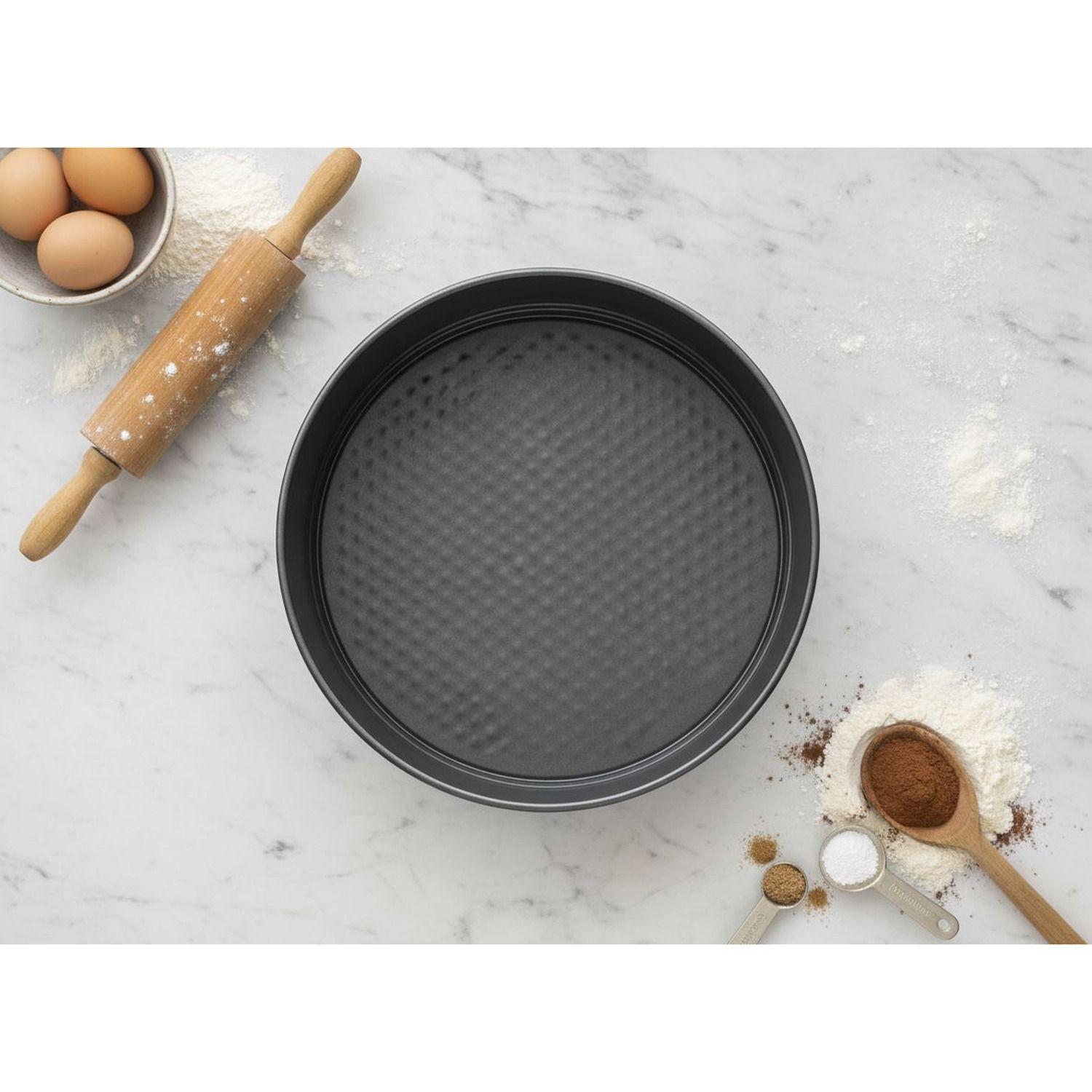Molde Torta Queque Redondo Antiadherente 24cm Desmontable-2