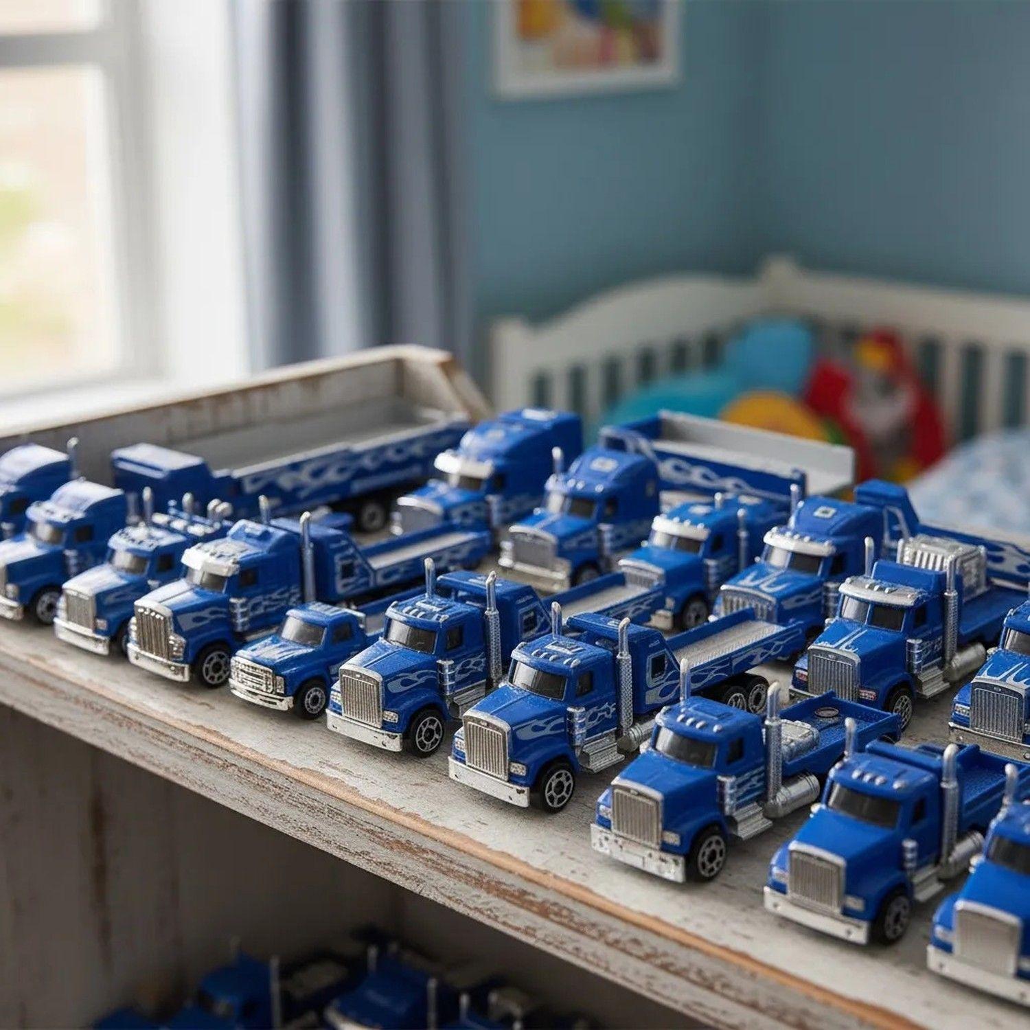 Camion Transportador Fleet Semi Rodger Dodger Hot Wheels Track Fleet-4