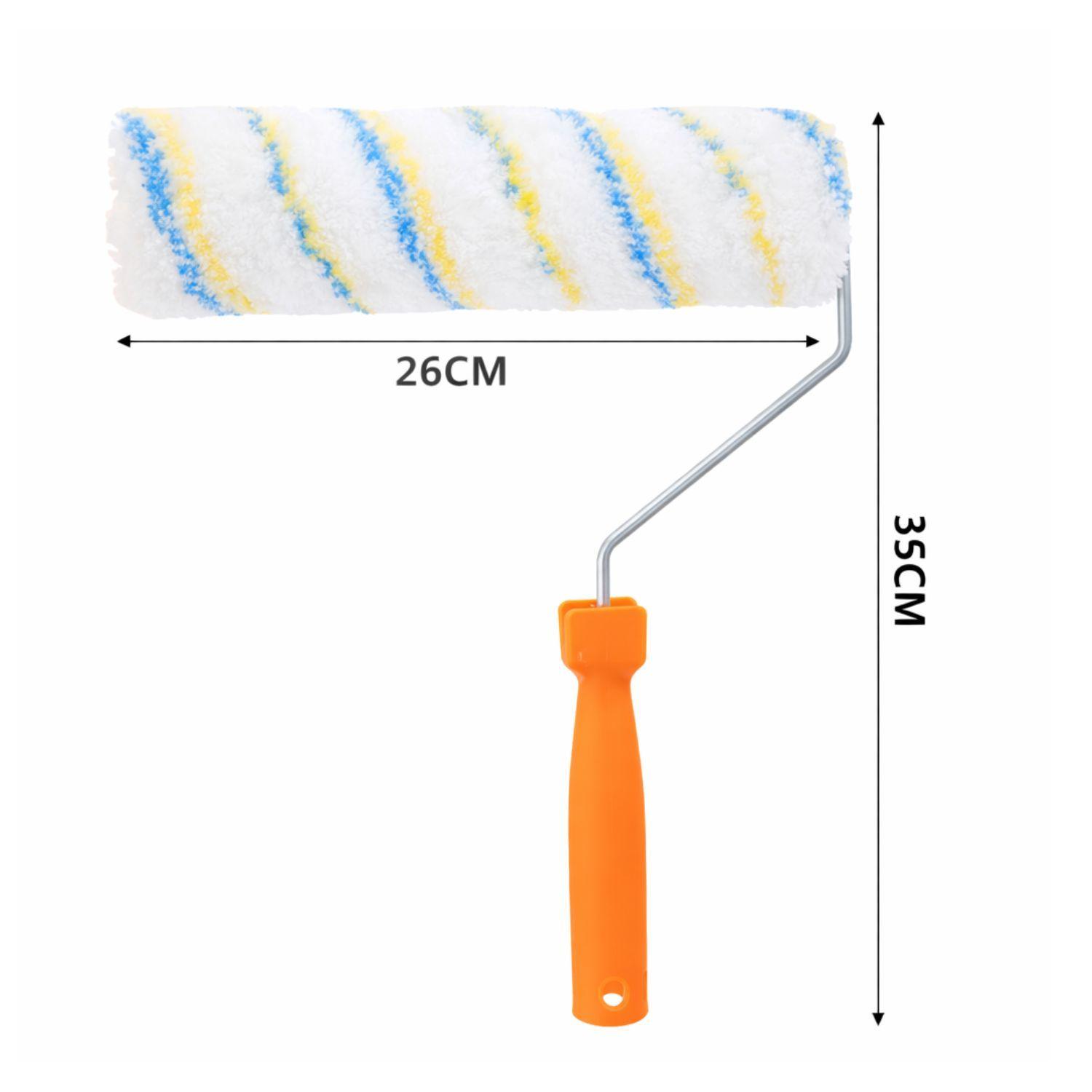 Set 6 Rodillos Chiporro Mango Plastico 26x35Cm Para Pintar-2