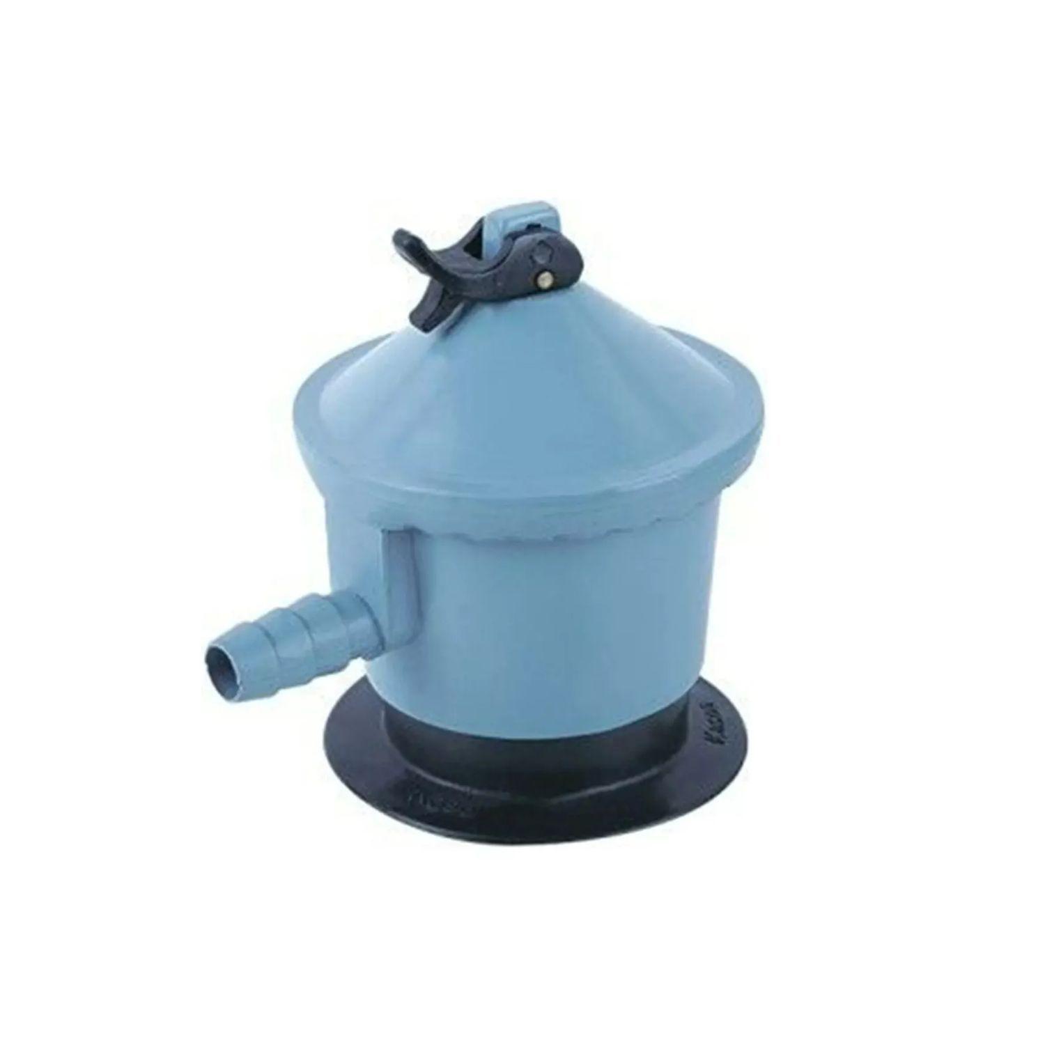 Pack Regulador Valvula Gas Licuado Manguera 2Mts Abrazaderas-1