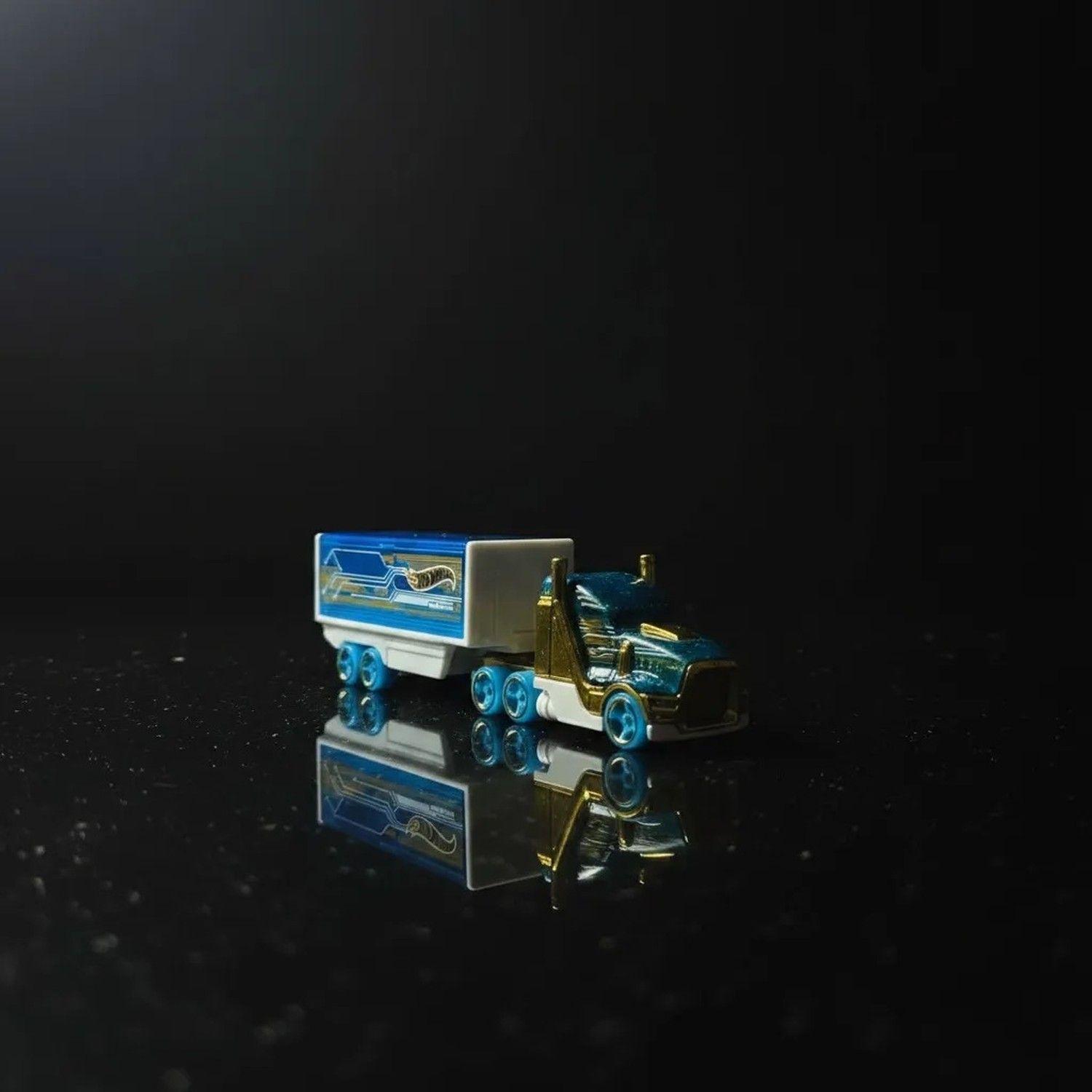 Hot Wheels Camion Transportador Speed Hauler Track Fleet-4