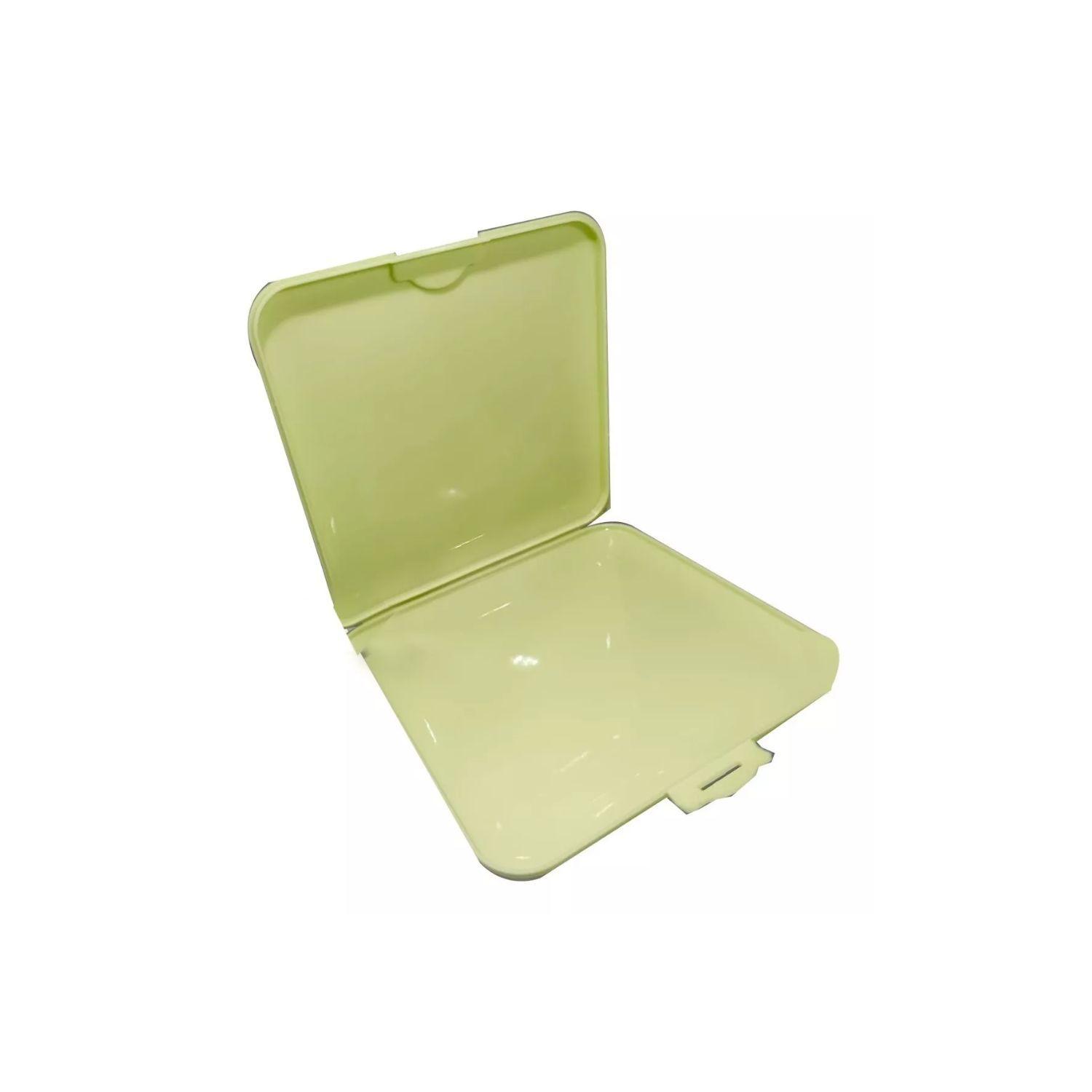 Porta Mascarillas Antibacterial Cuadrado Pequeña 13cm-1