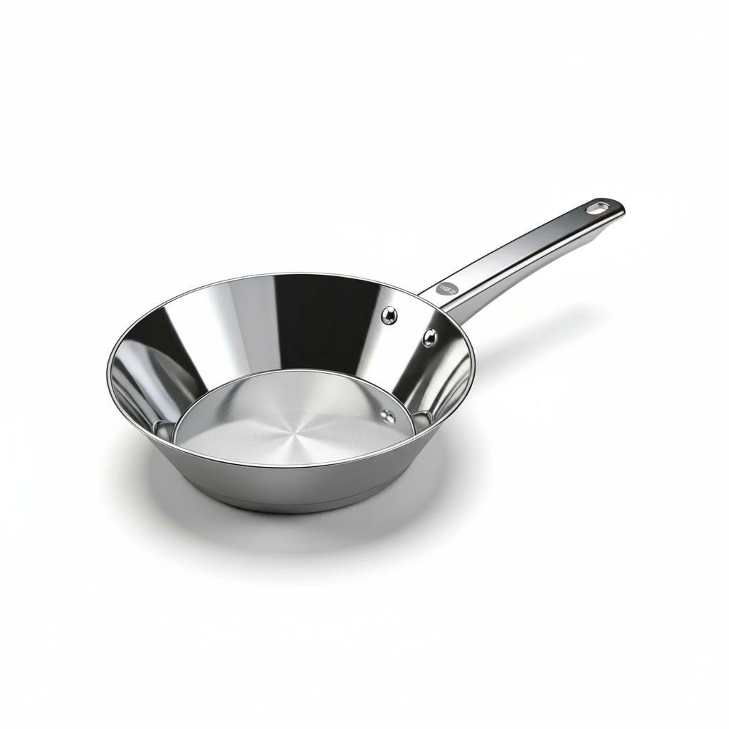Sartén Acero Inoxidable 24cm Wens Umbra Inducción-0