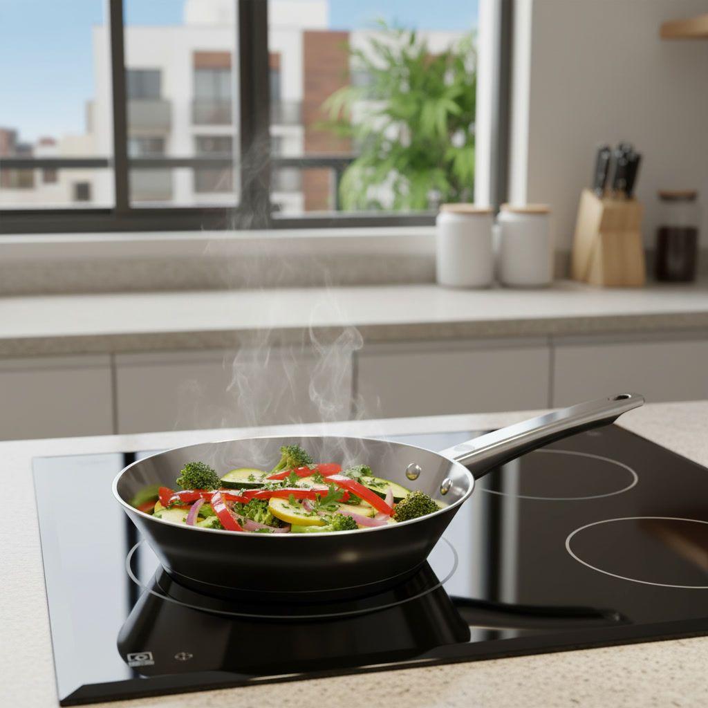 Sartén Acero Inoxidable 24cm Wens Umbra Inducción-1