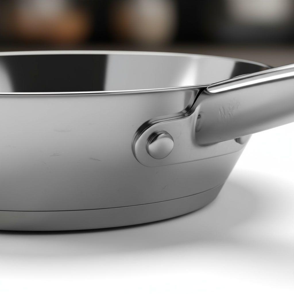 Sartén Acero Inoxidable 24cm Wens Umbra Inducción-2