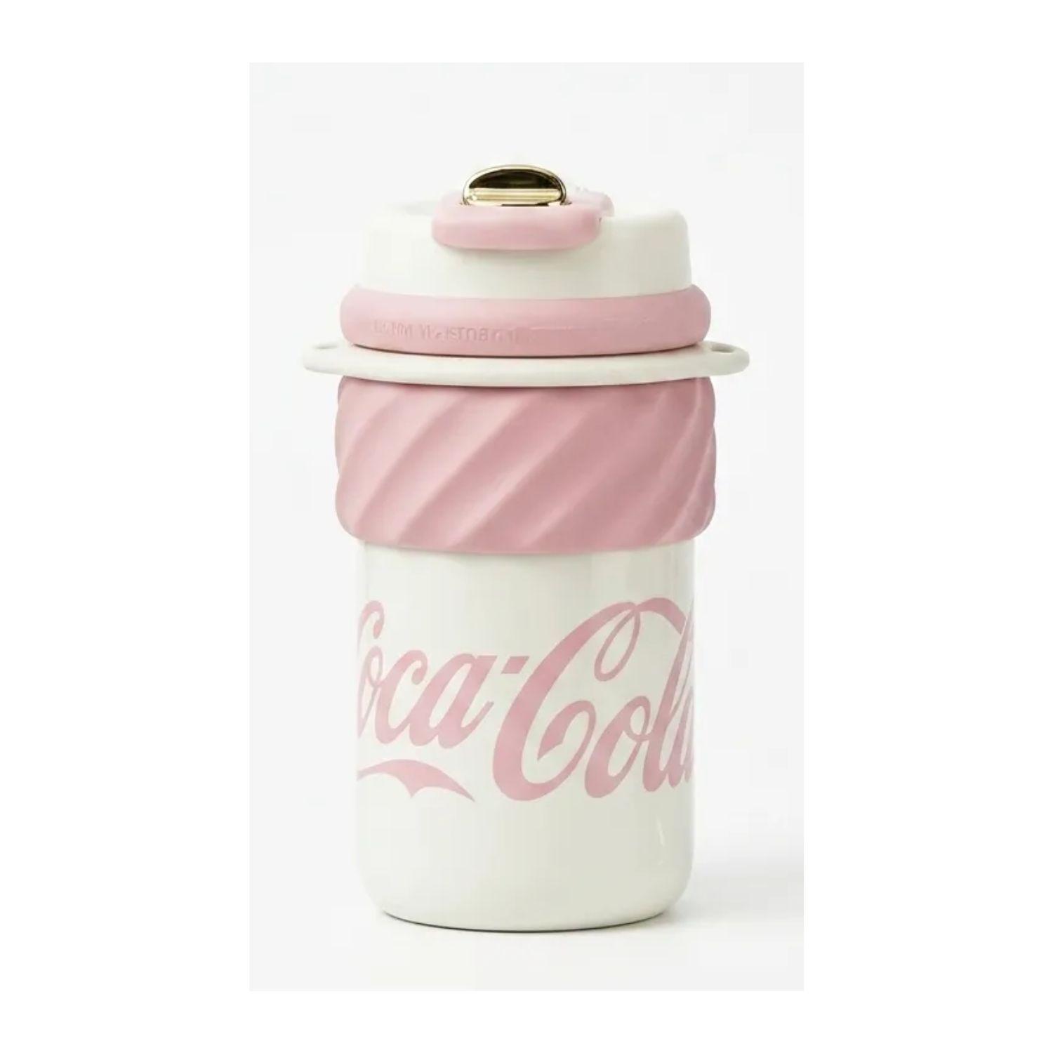 Termo Coca-Cola Germ Ice Cream 500mL Acero Inoxidable Rosa-0