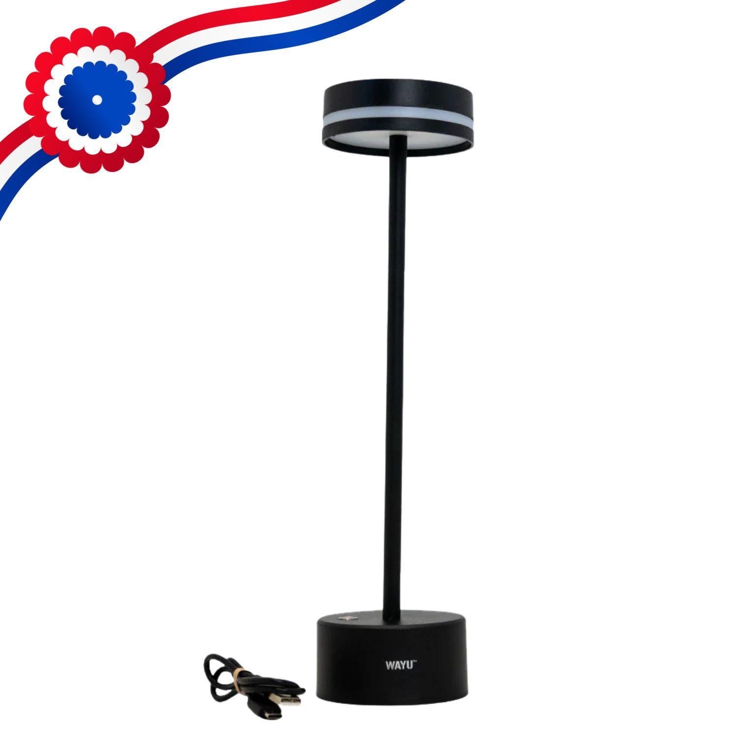 Lampara Quincho Usb de 32cm Multiuso Decoracion Hogar Wayu-4