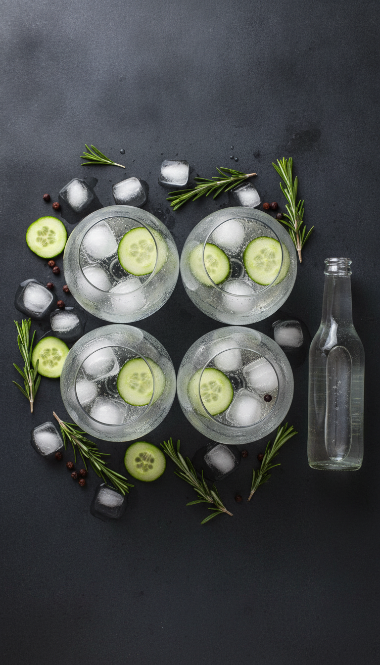 Set 4  Copa Gin Tonic Balon 680ml Glasso Ginebra Copones-7