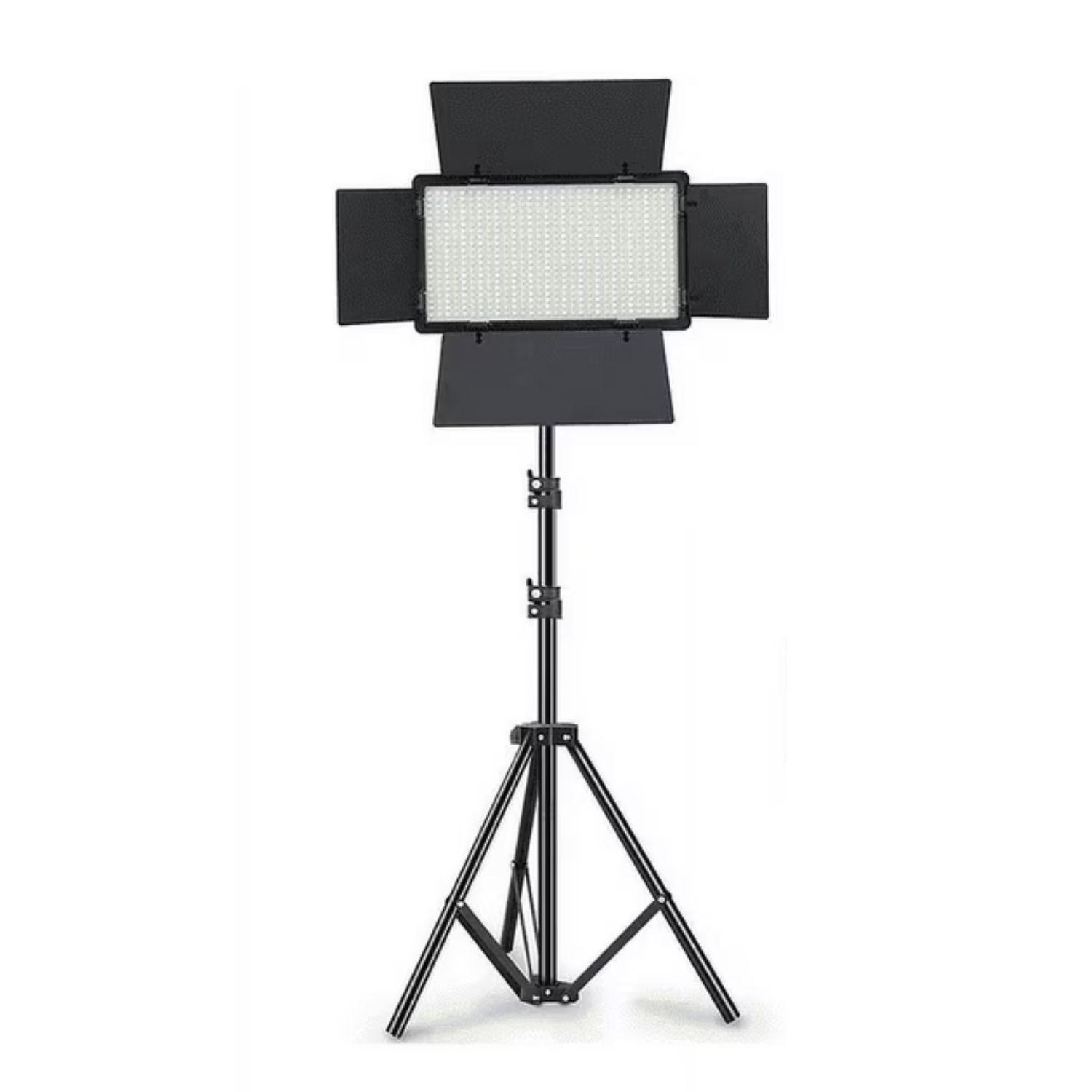 Panel Led Video Fotografía Luz Fotográfica Led-800 + Trípode-0