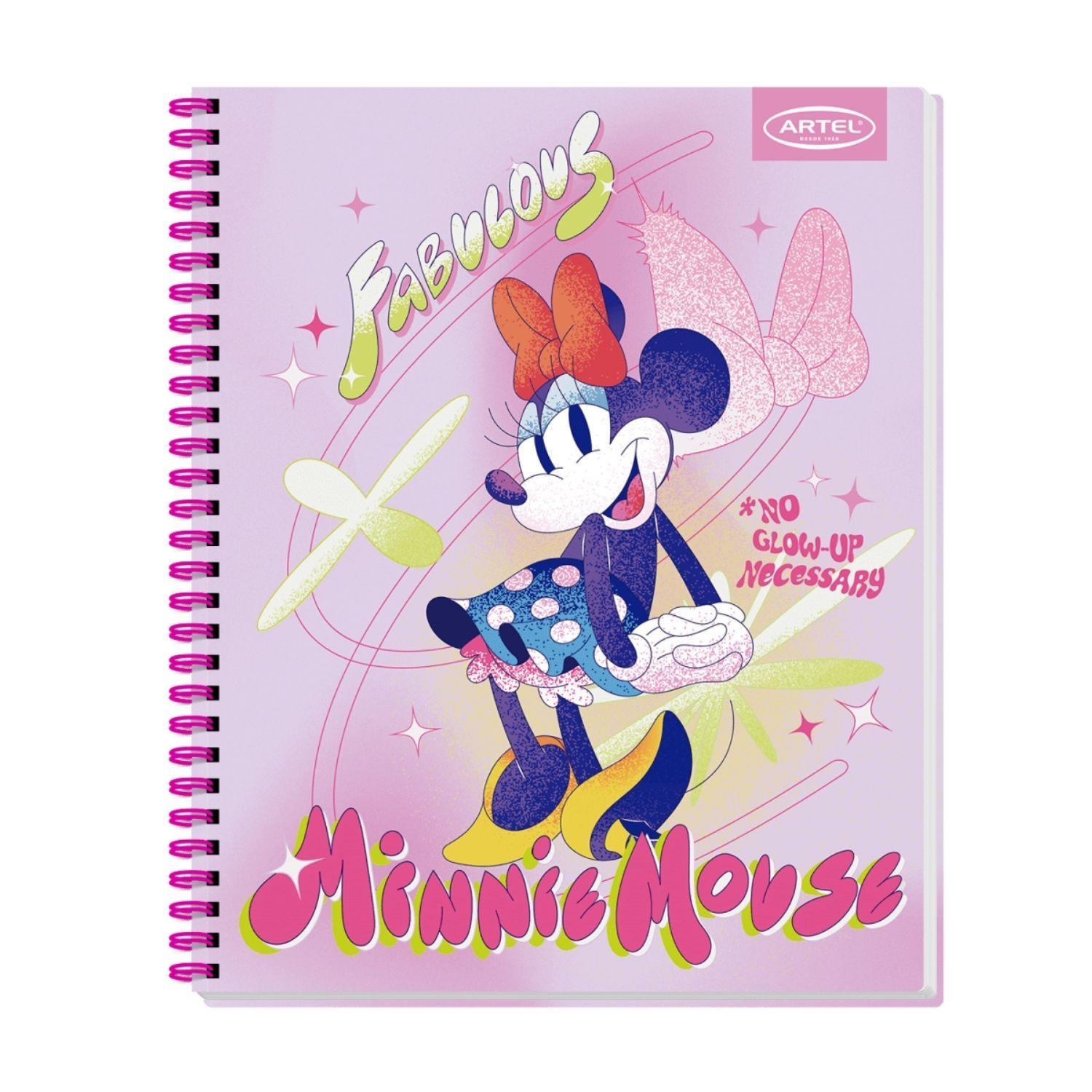 Pack 10 Cuadernos Ratona Diseño Colorido Escolar Niños-2